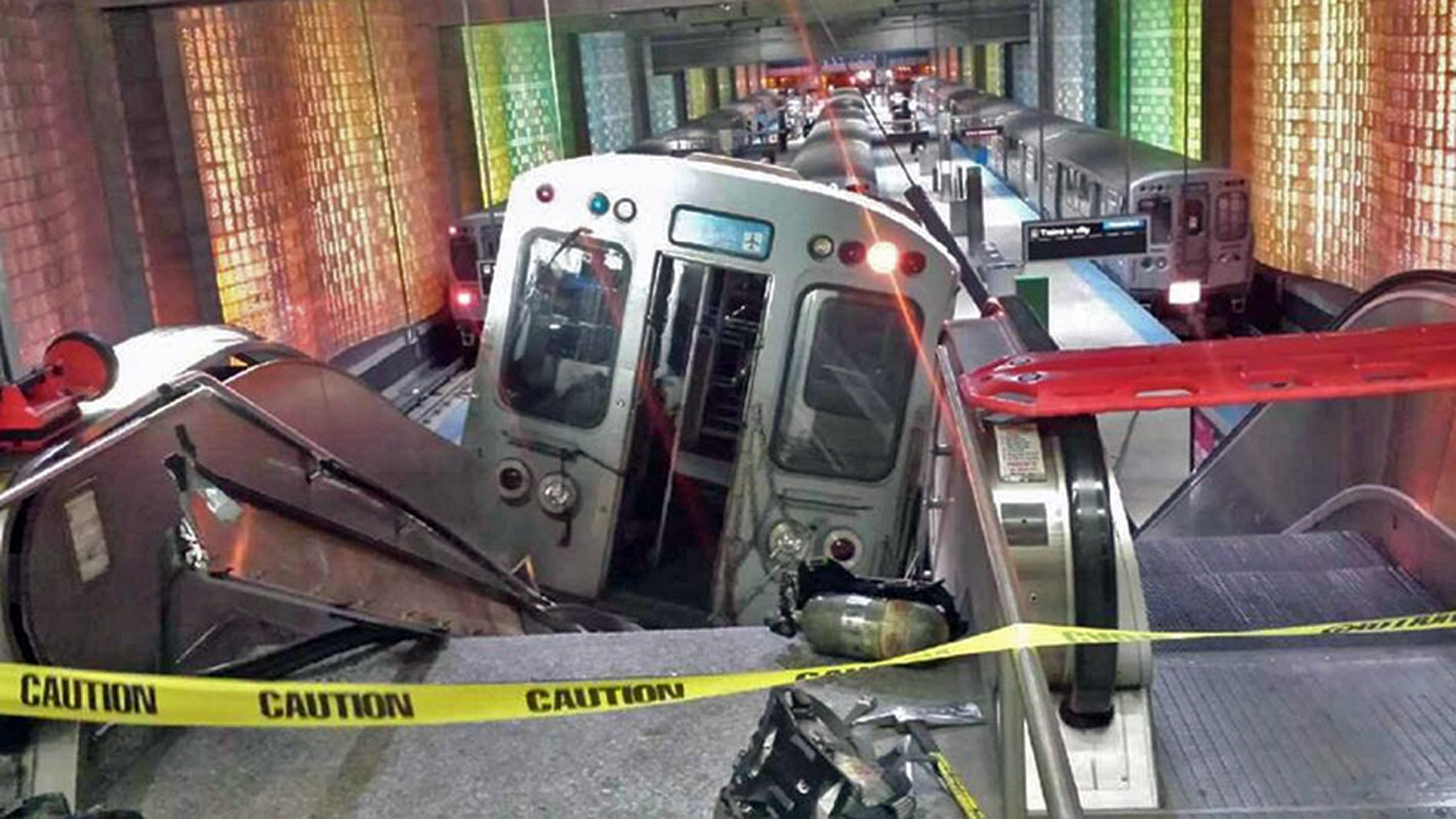 Emergency brake failed to stop Chicago train