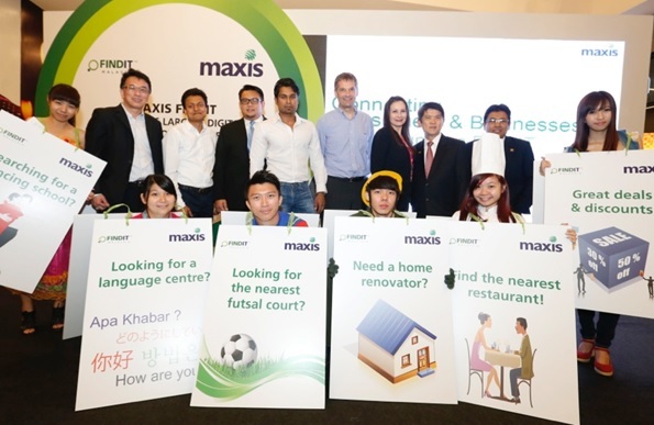 GETIT Powers Maxis’ FINDIT - Malaysia’s Largest Digital Directory Service