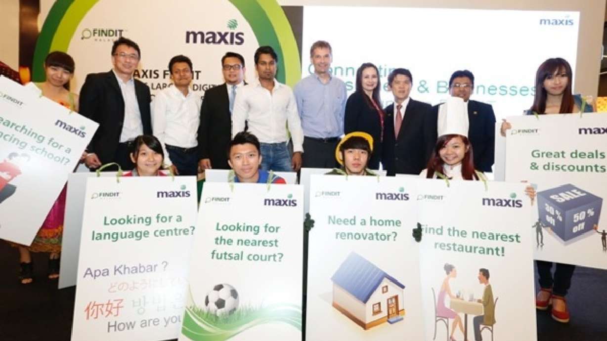 GETIT Powers Maxis’ FINDIT - Malaysia’s Largest Digital Directory Service