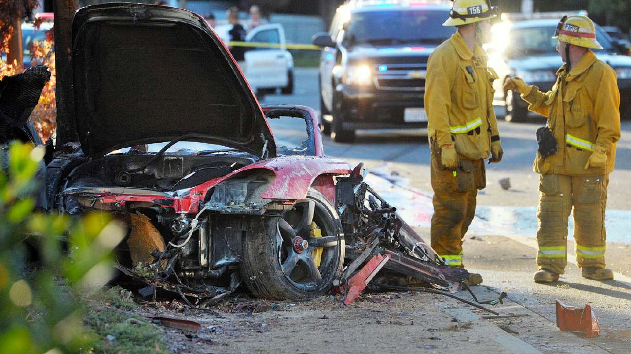 Speed up to 94 singled out in actor's deadly crash