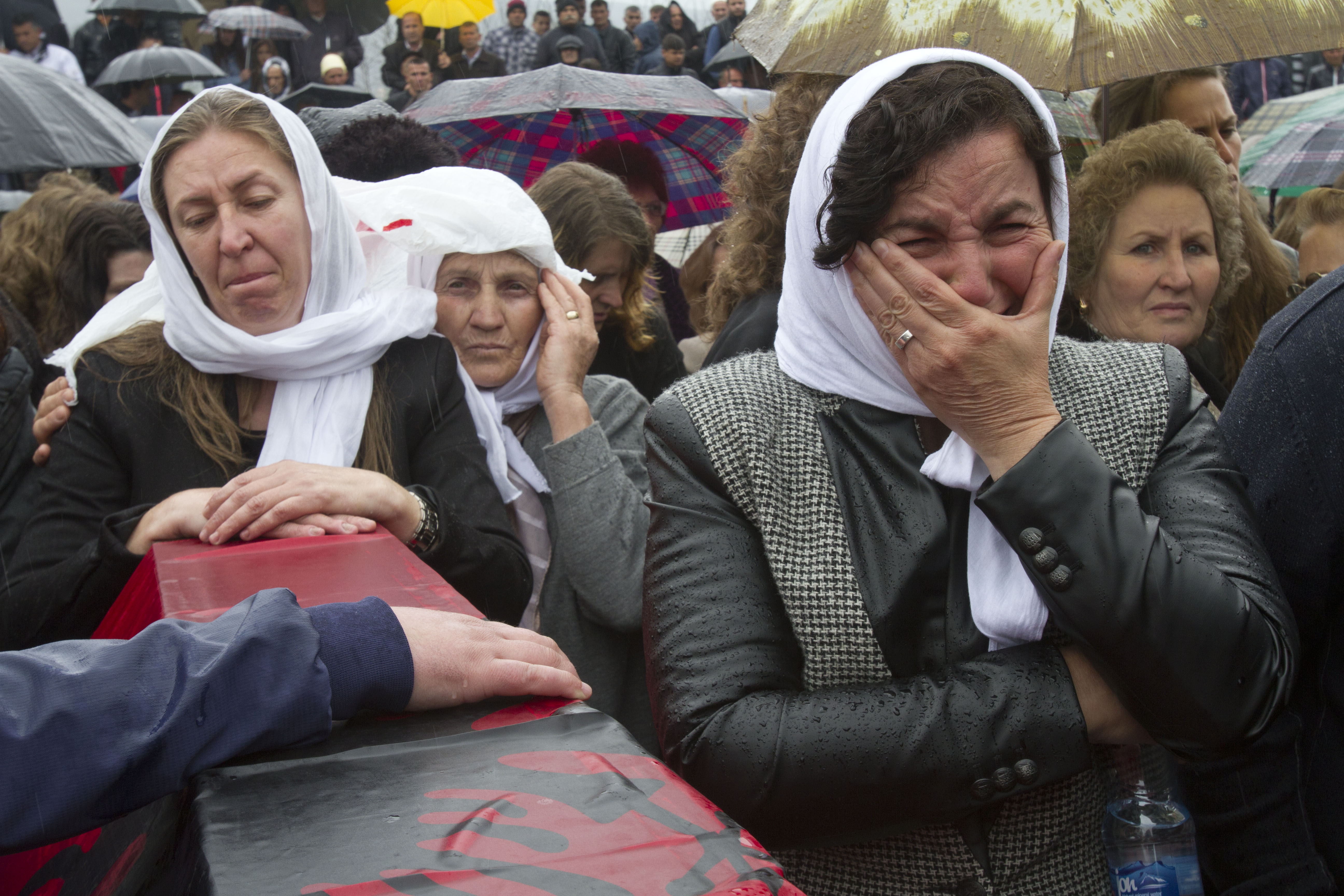 46 Kosovo Albanians slain in 1999 are reburied