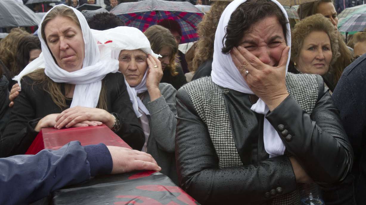 46 Kosovo Albanians slain in 1999 are reburied