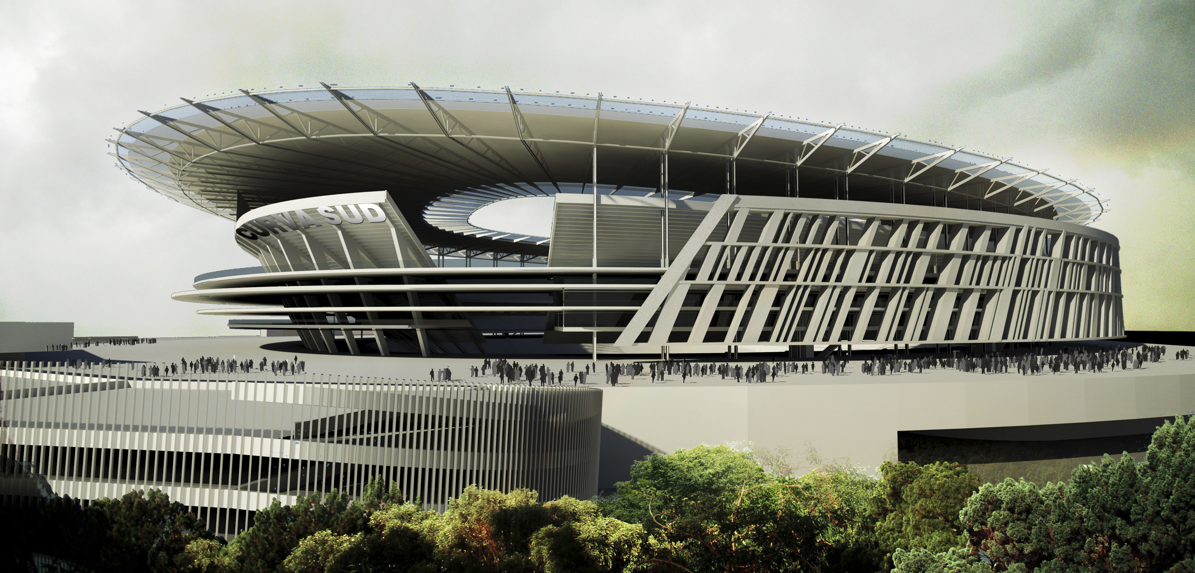 A modern Colosseum: Roma reveals new stadium plan