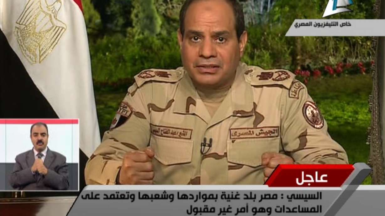 In Egypt's political vacuum, el-Sissi looms large