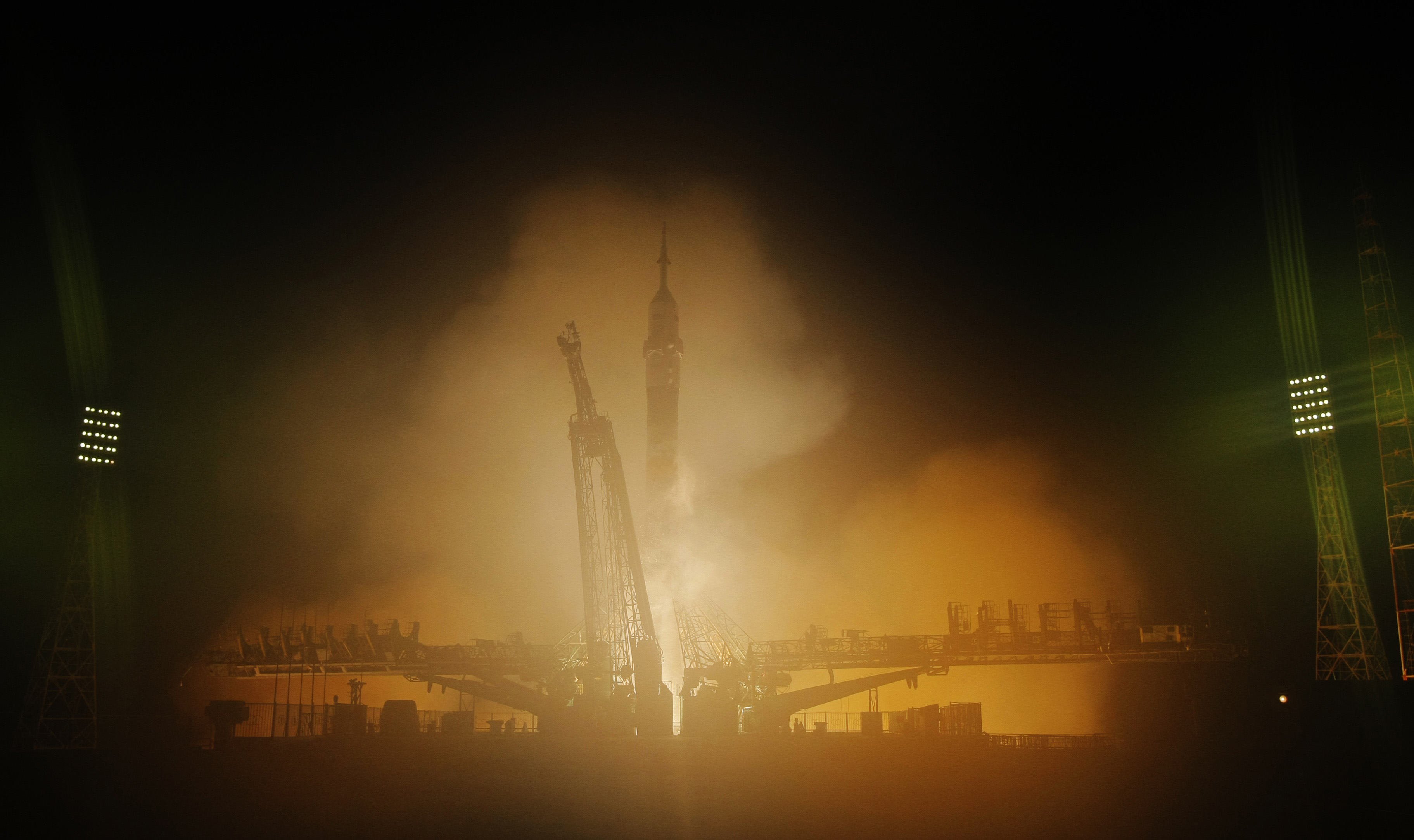 Russian craft docks with space station after delay
