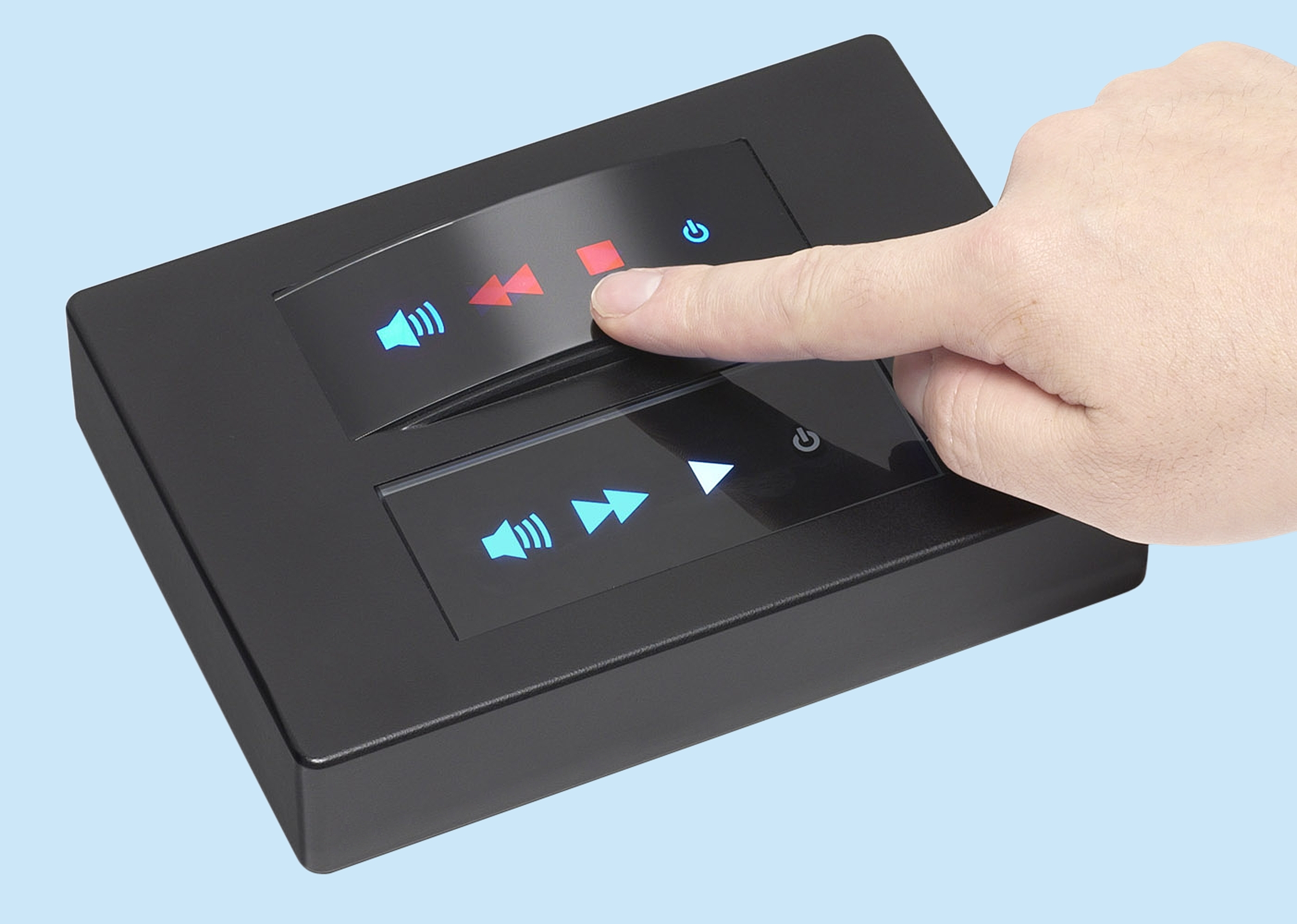 SMK Develops a Transparent Capacitive Touch Switch Designed for Curved Surfaces