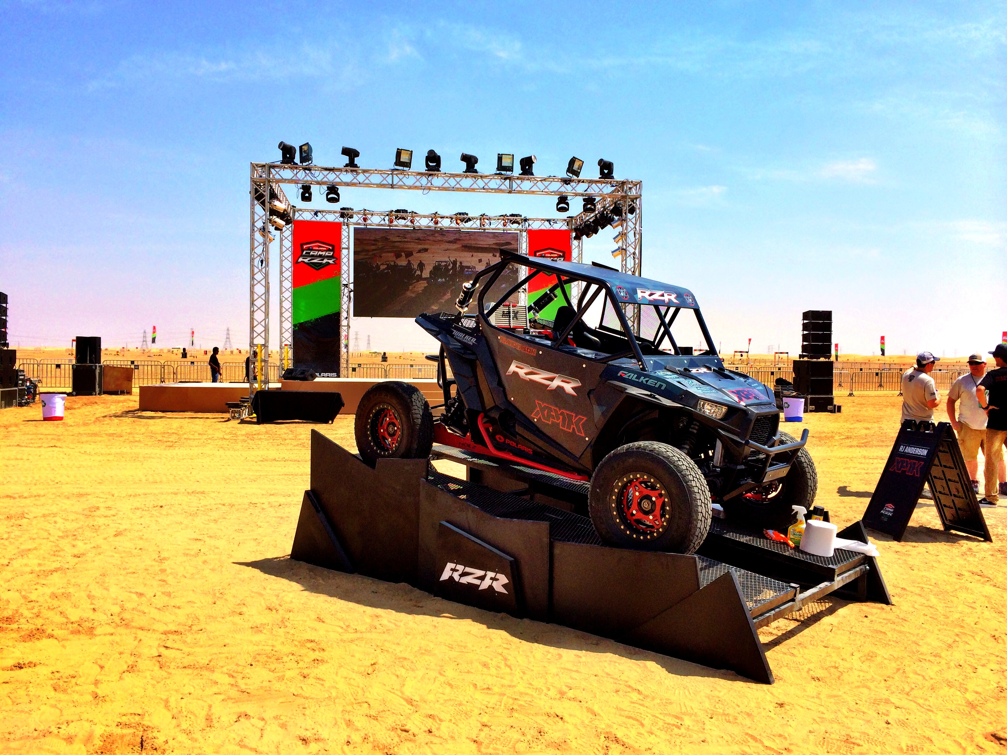 Polaris Takes Camp RZR to the United Arab Emirates