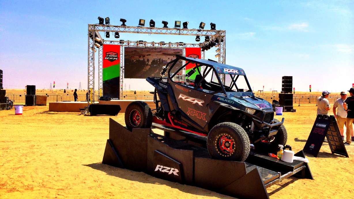 Polaris Takes Camp RZR to the United Arab Emirates