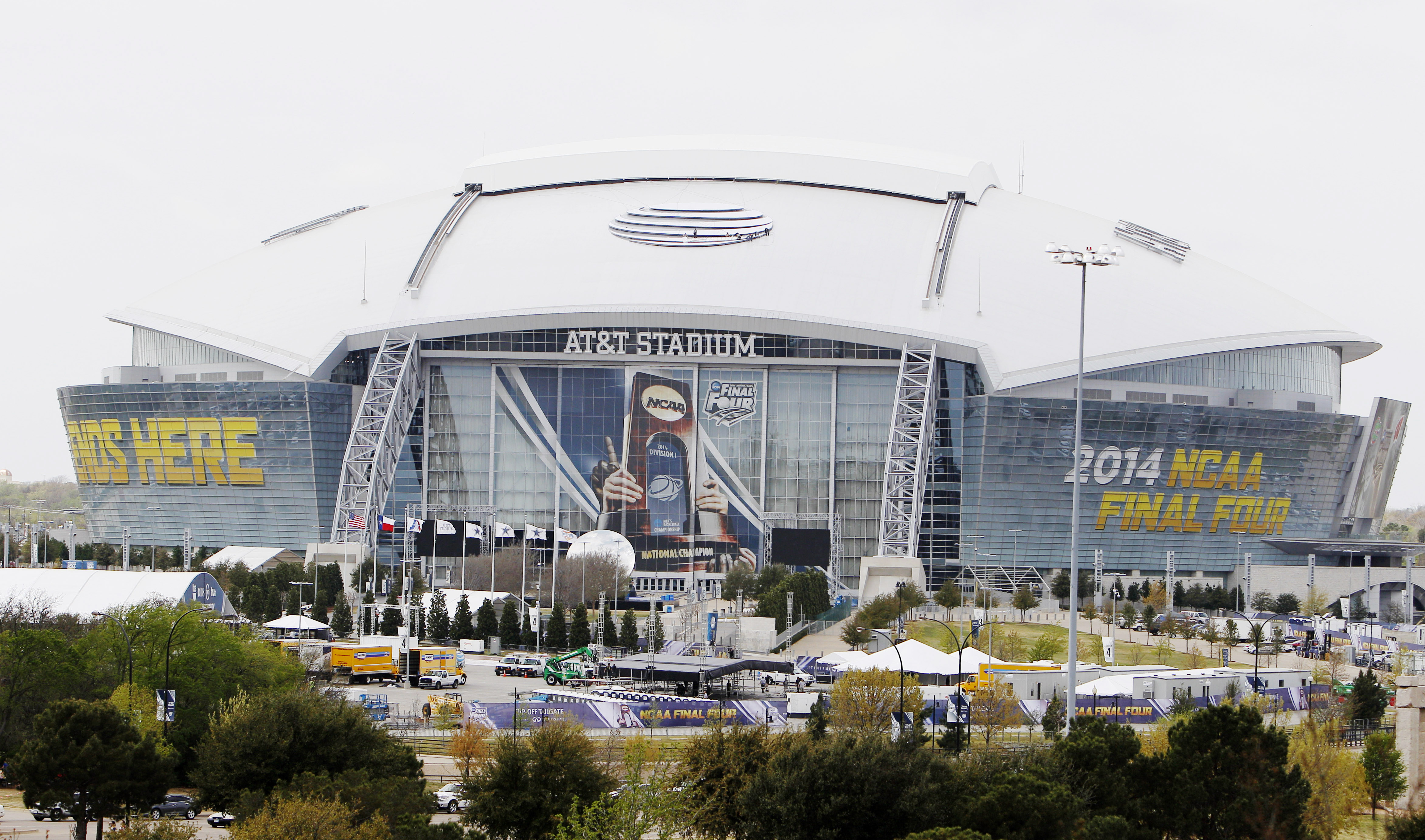NCAA Final Four games in Arlington, not Big D
