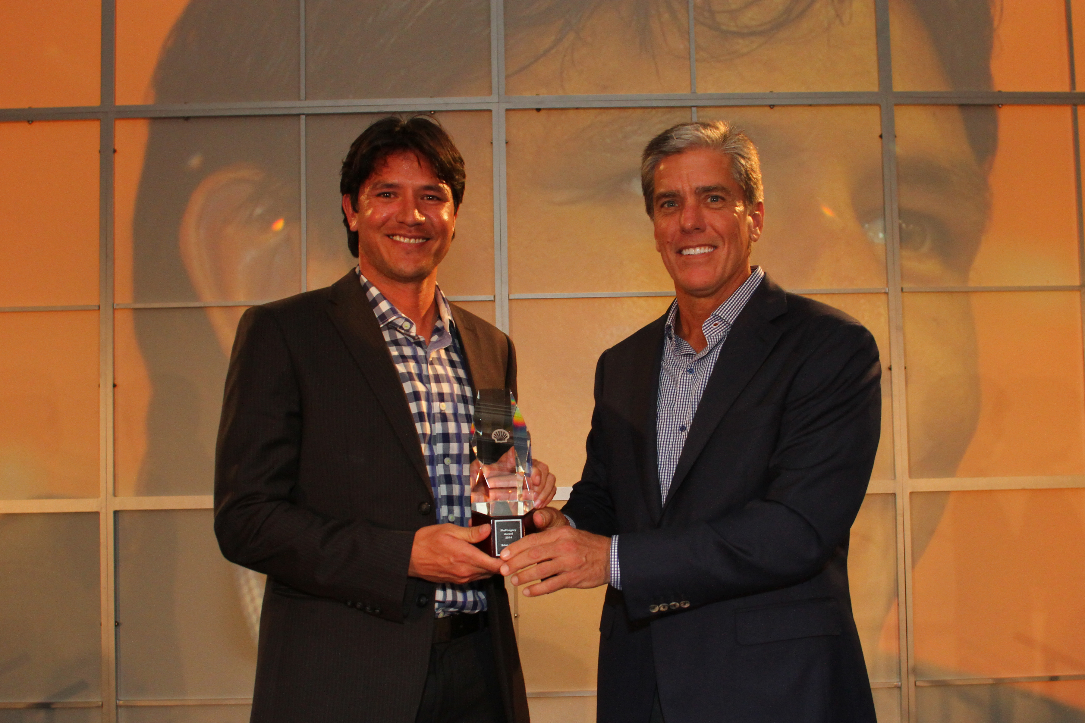 Shell Oil Company Honors Brian Ching With 2014 Shell Legacy Award