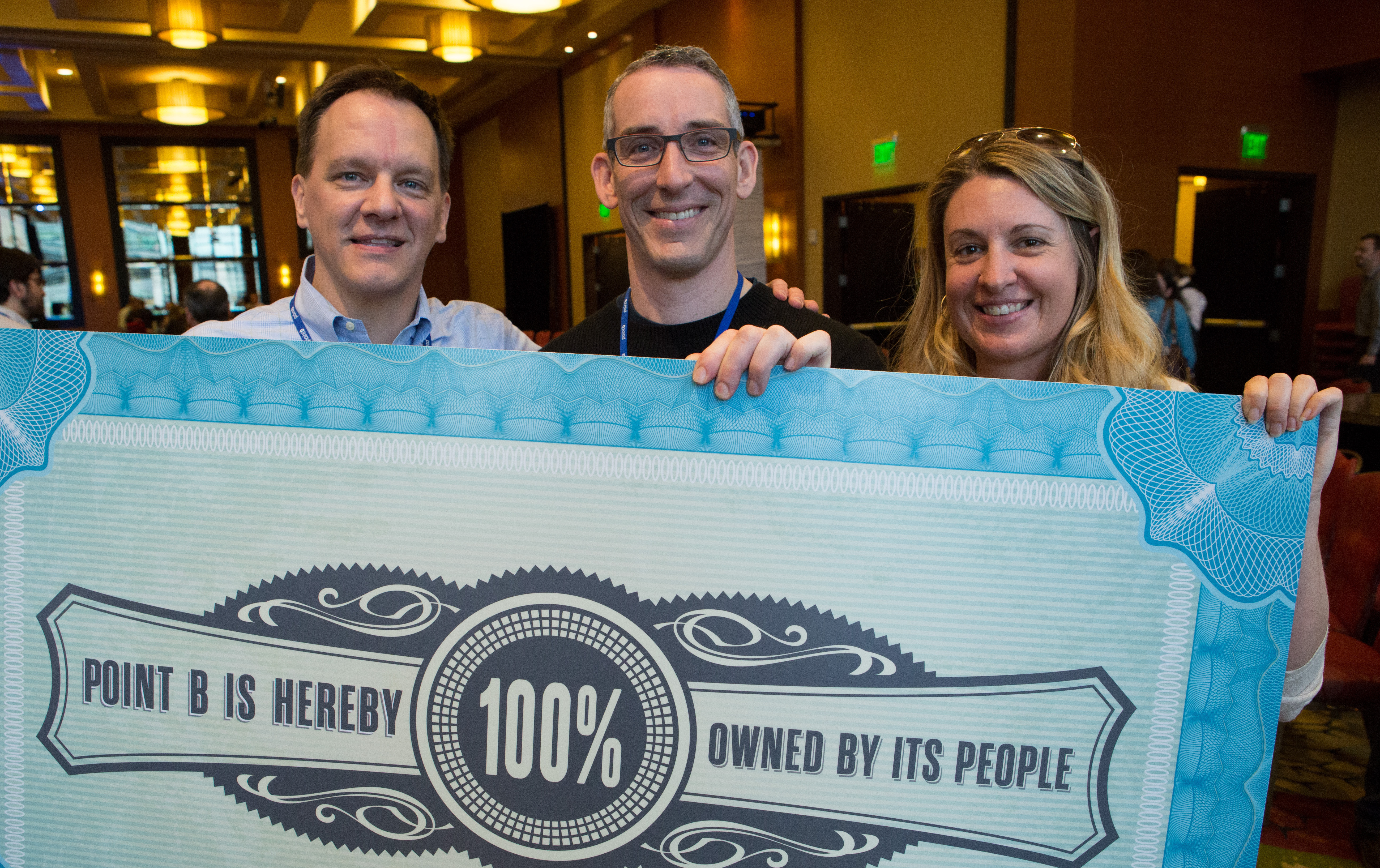 Point B Invests in the Future of Its People, Makes Firm 100% Employee Owned