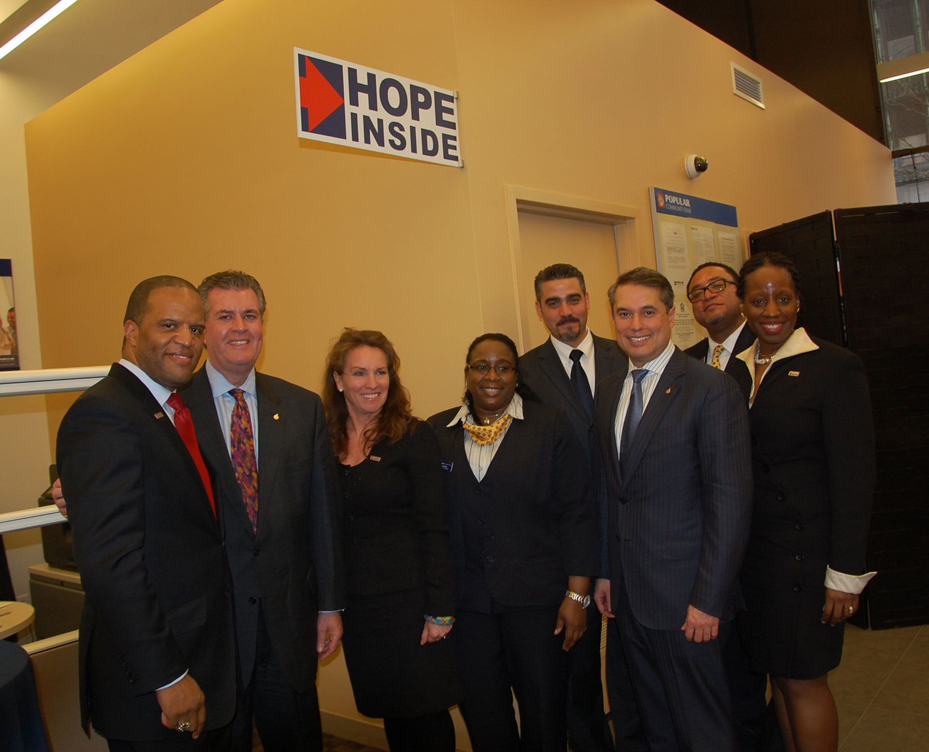 Operation HOPE and Popular Community Bank Celebrate the Launch of a Comprehensive Small Business Program with “HOPE Inside”