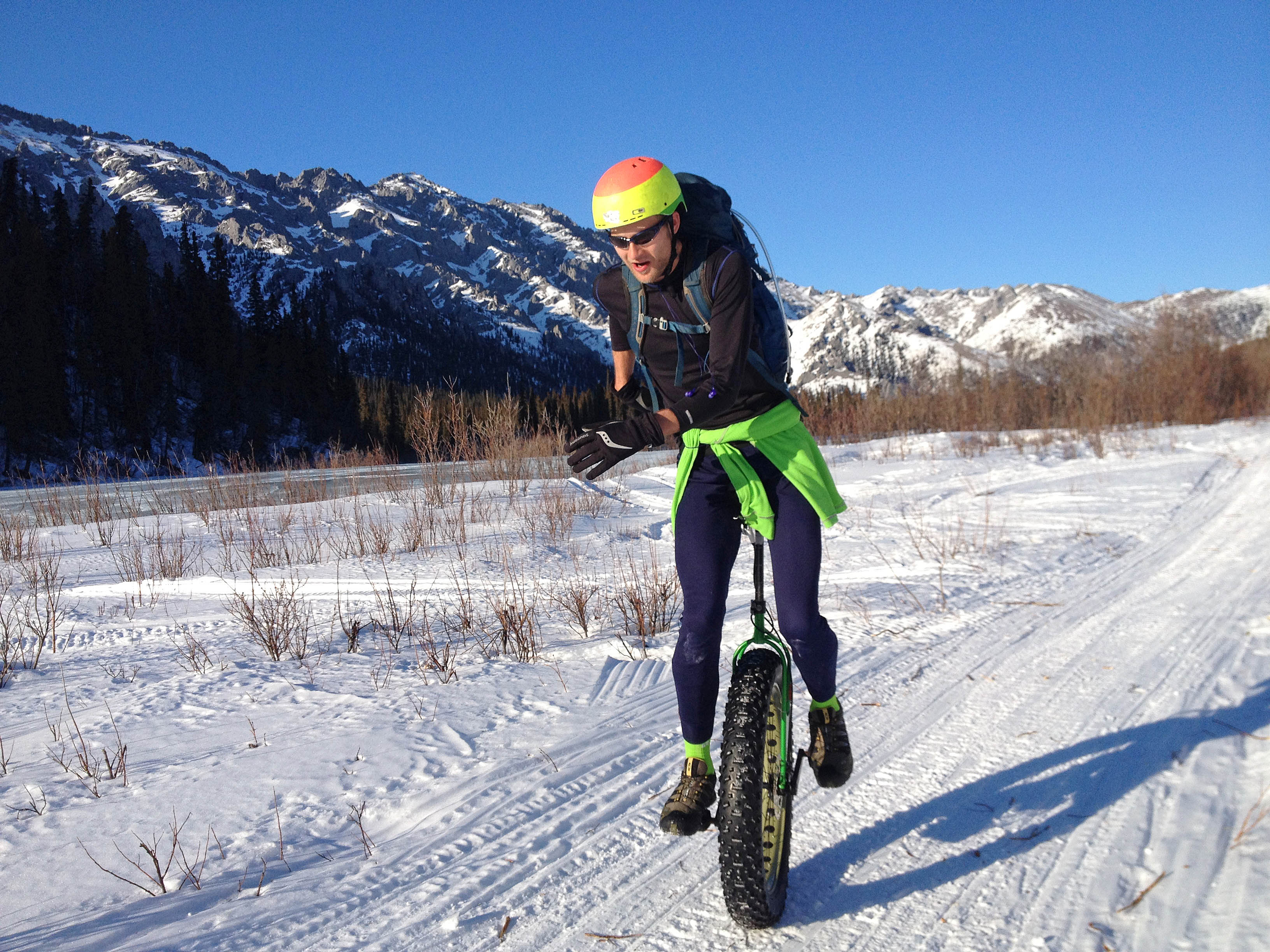 Fairbanks unicyclist completes 100-mile race