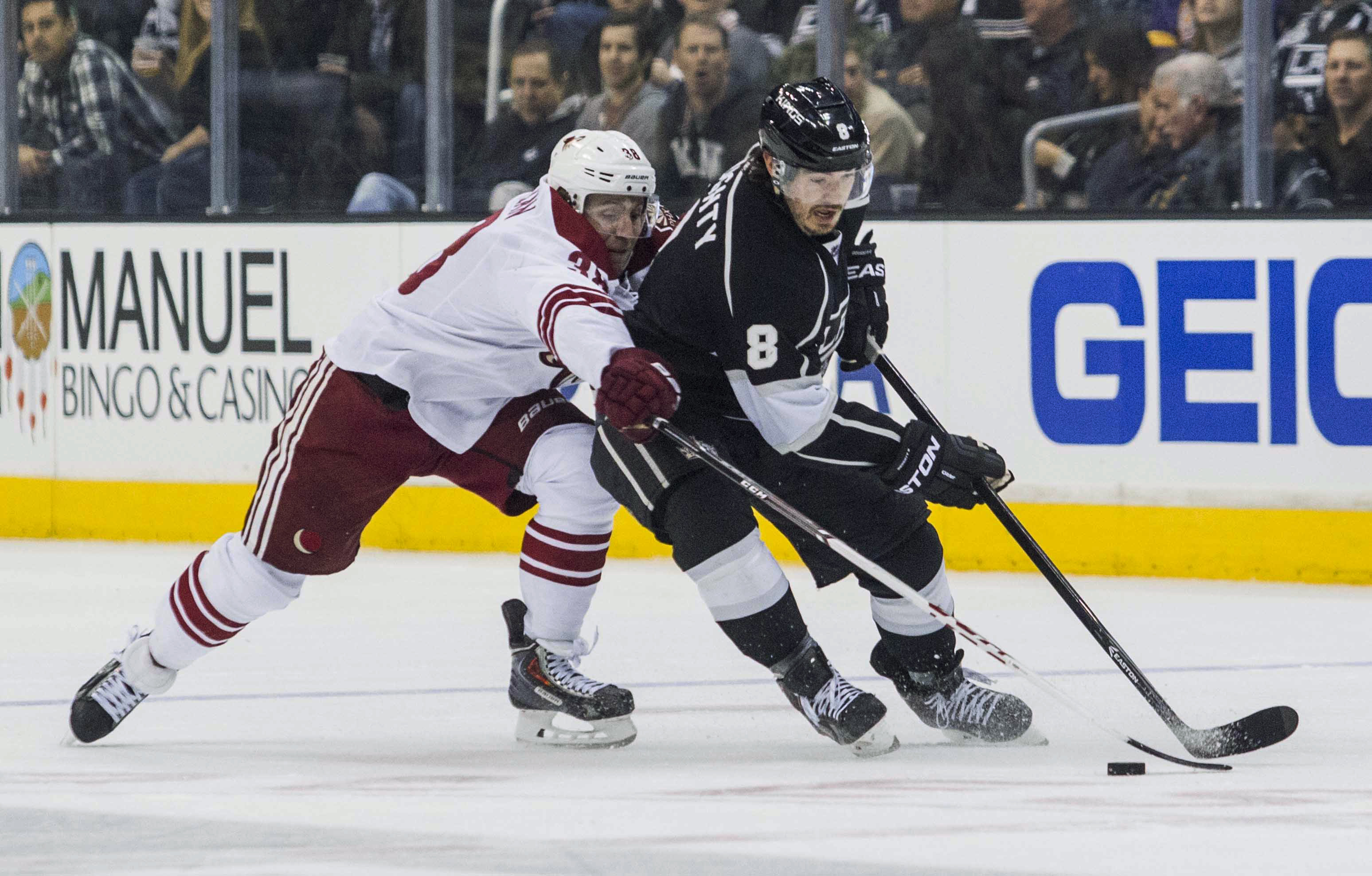 LA Kings rout Coyotes 4-0 to clinch playoff berth
