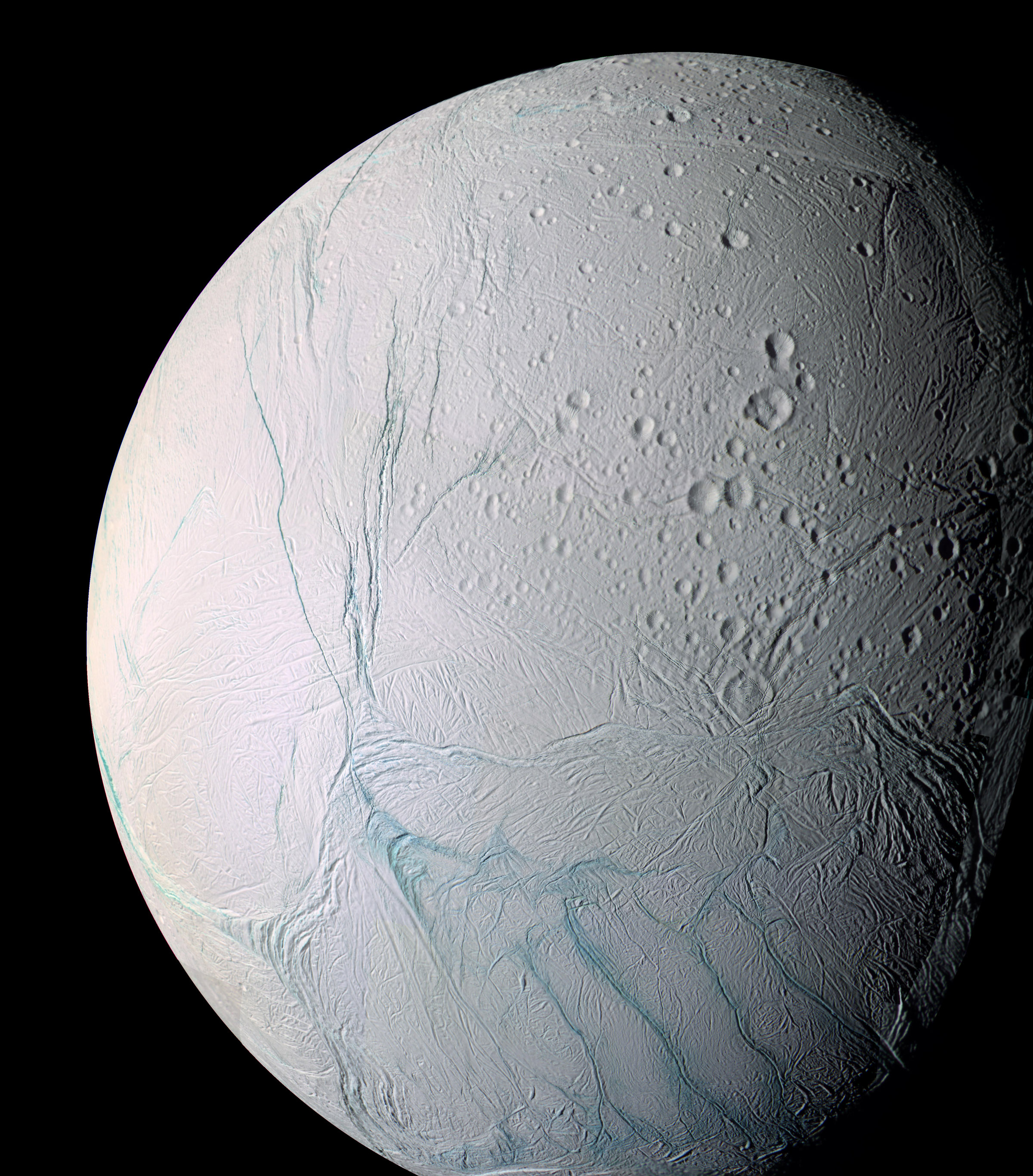 Vast ocean found beneath ice of Saturn moon
