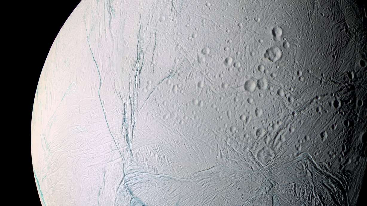 Vast ocean found beneath ice of Saturn moon