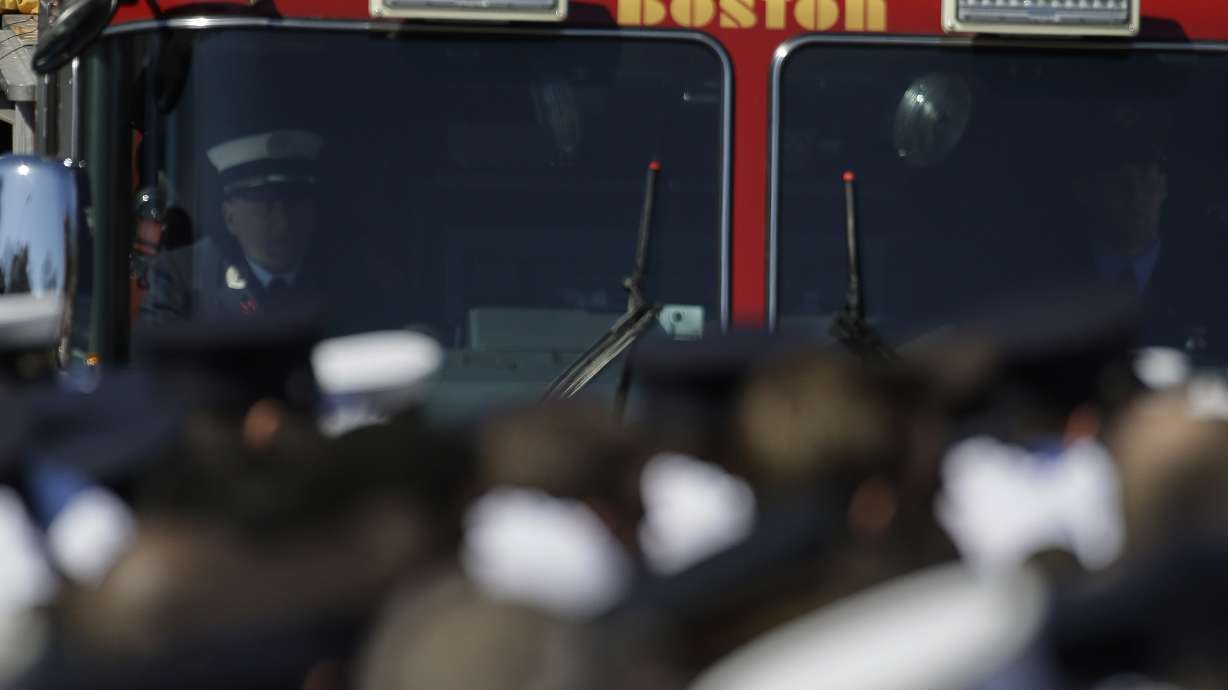 Funeral held for 2nd fallen Boston firefighter