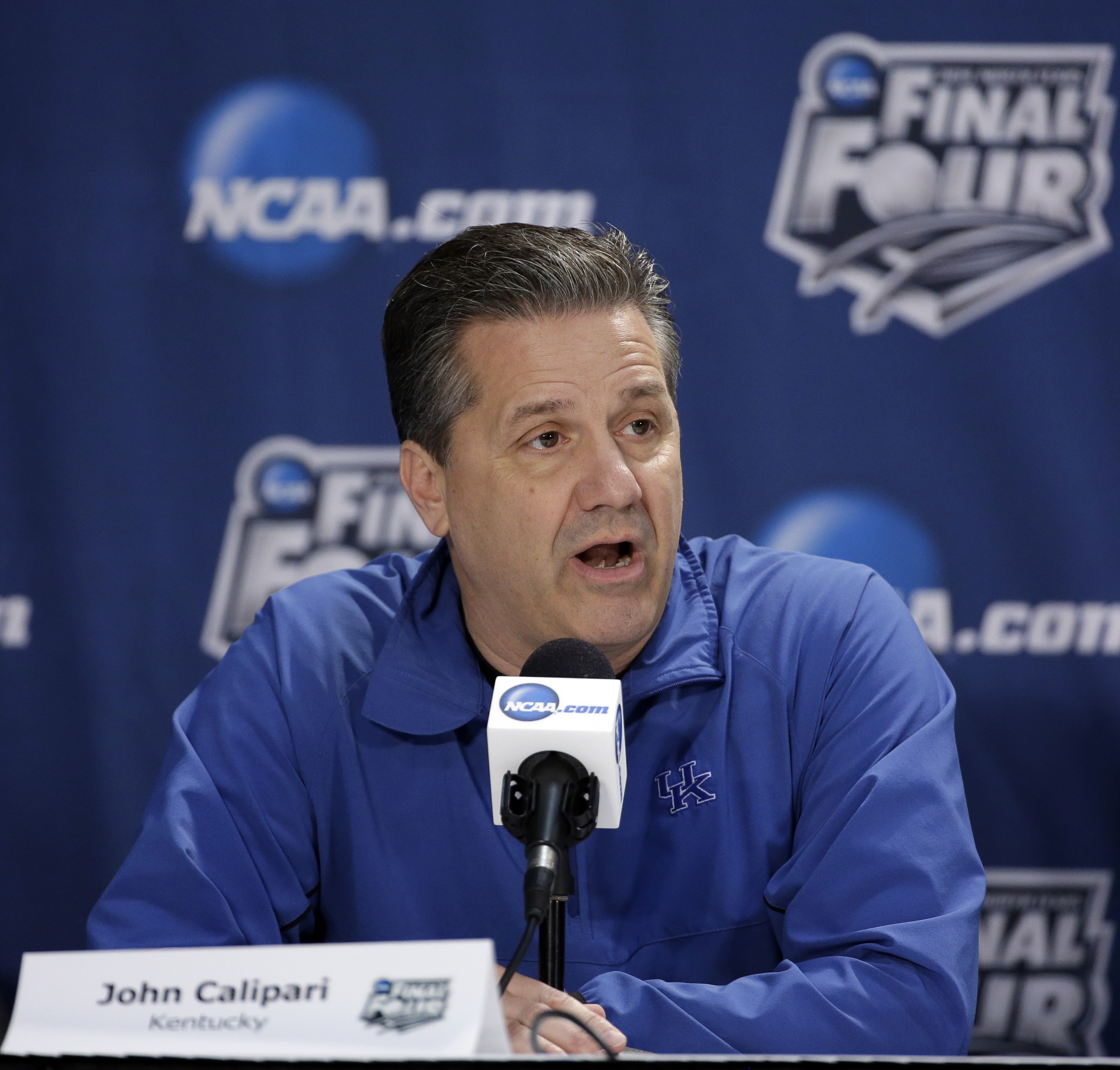 FINALS WATCH: Calipari feels like Larry Brown