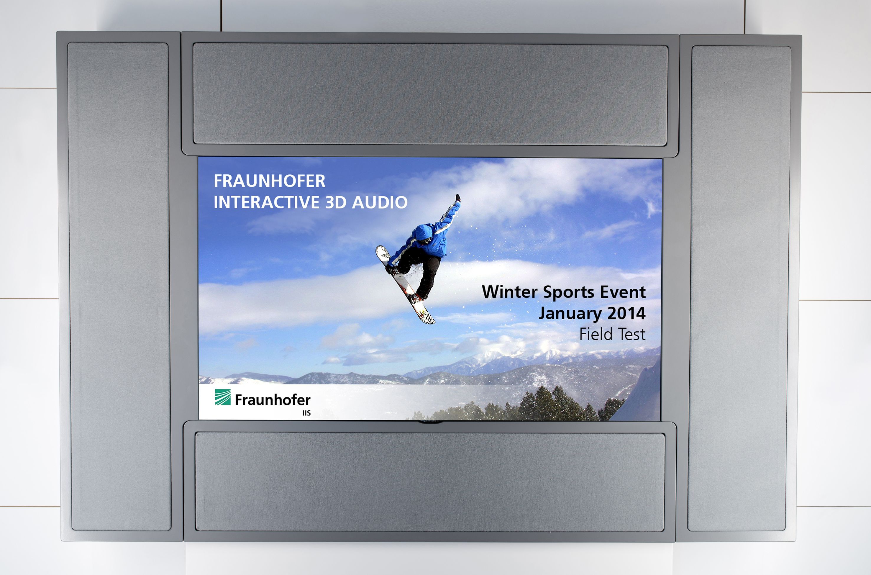 Fraunhofer IIS Features New Interactive Content on its 3D TV Audio System