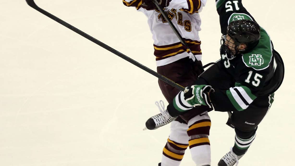 North Dakota-Minnesota rivalry renewed at Frozen 4