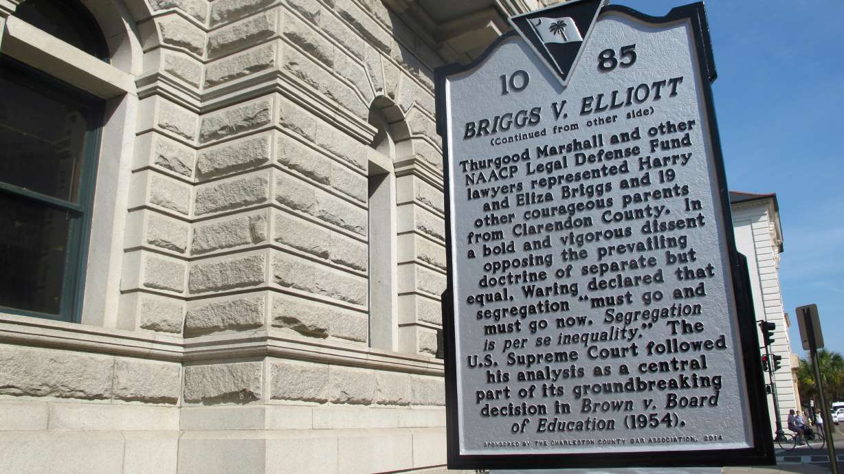 Judge who first wrote separate is not equal lauded