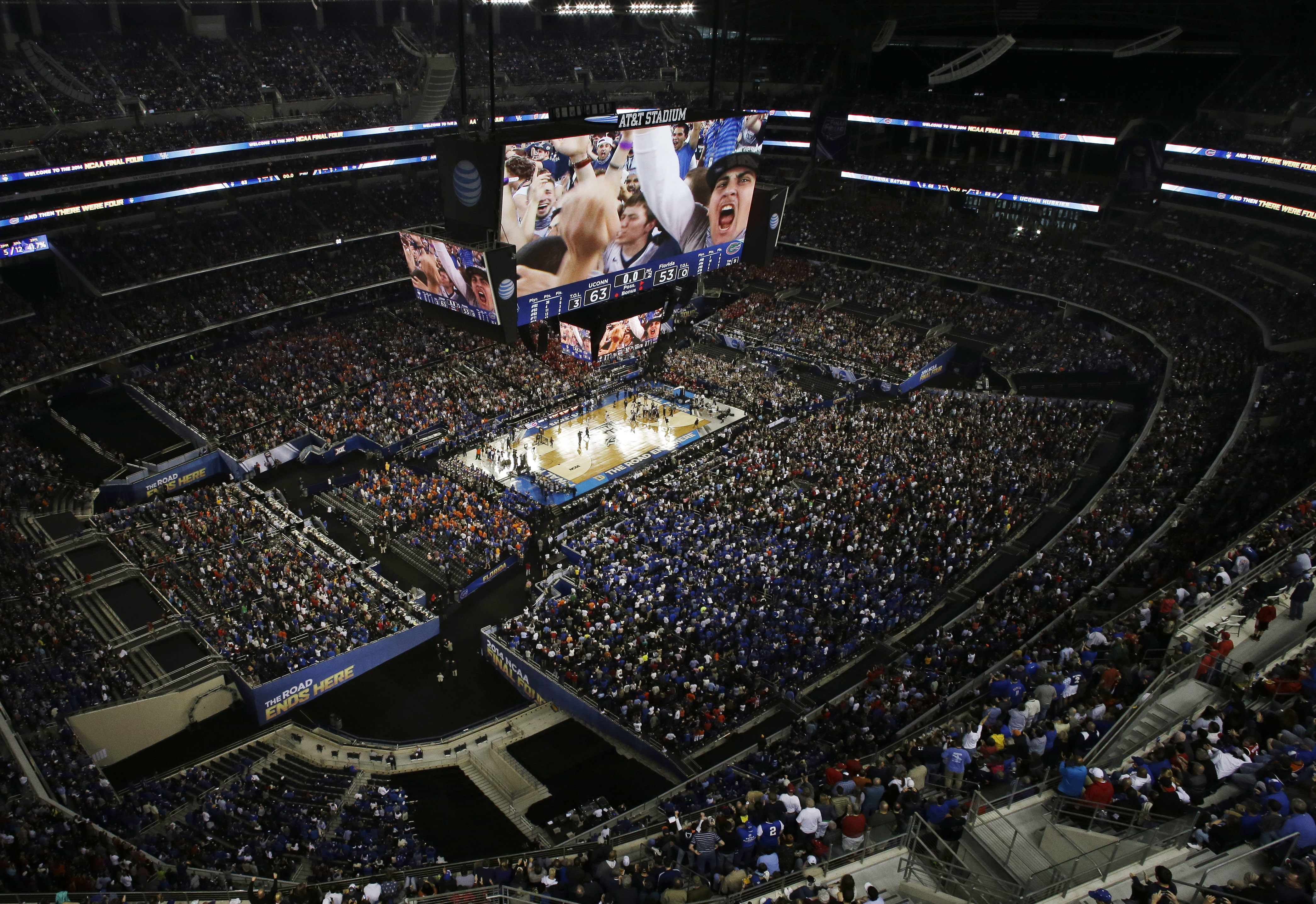 Final Four sets NCAA attendance record at 79,444