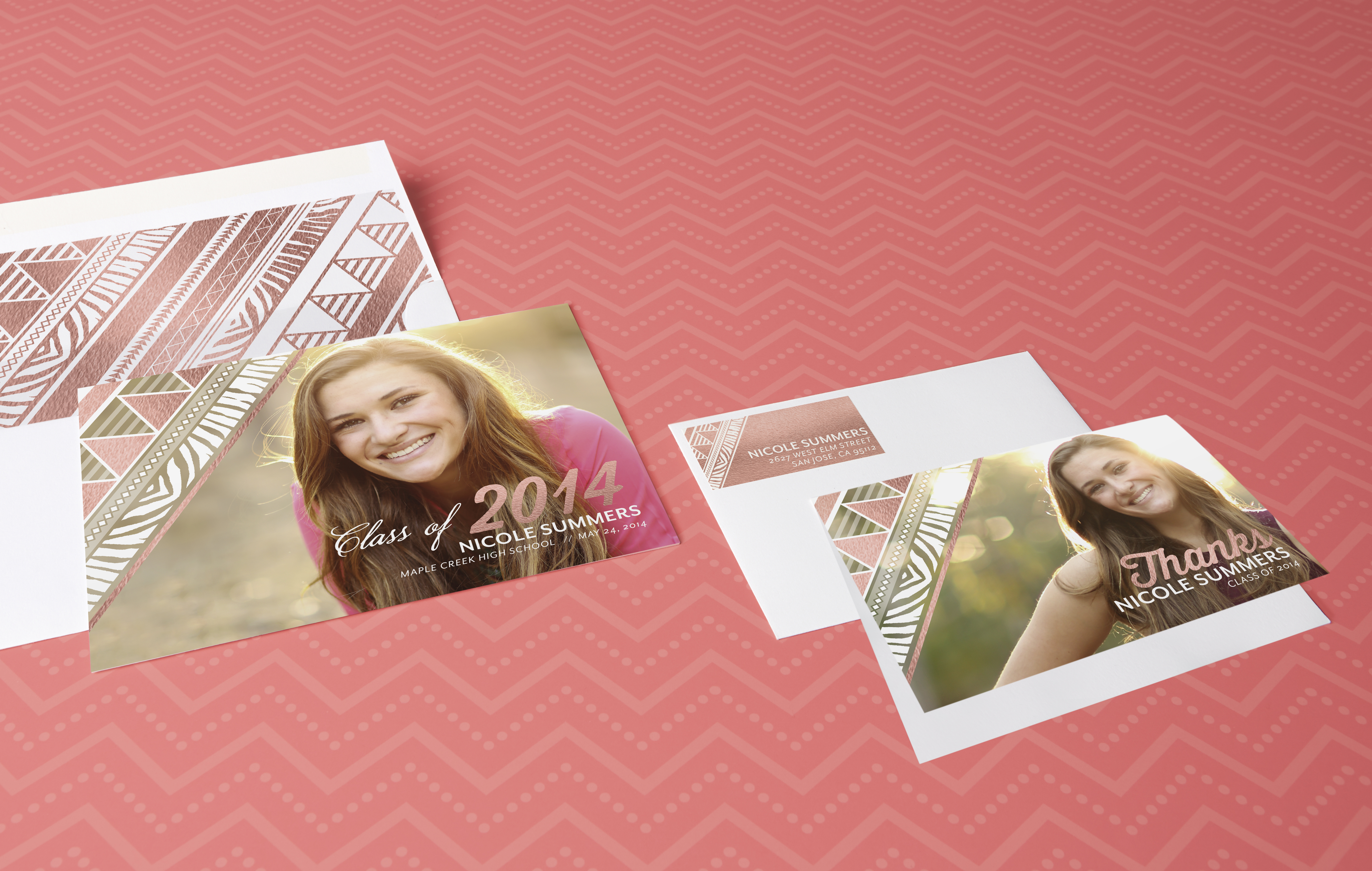 Singer, Songwriter, Actress Victoria Justice Designs a Line of Graduation Stationery Exclusively for Tiny Prints