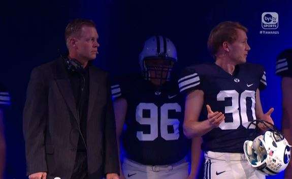 Mendenhall performs in 'Studio C' skit