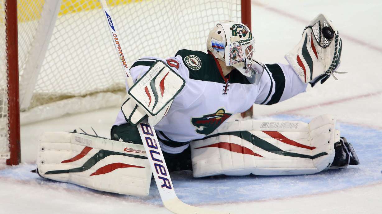 Coyle, Bryzgalov lead Wild past Jets 1-0