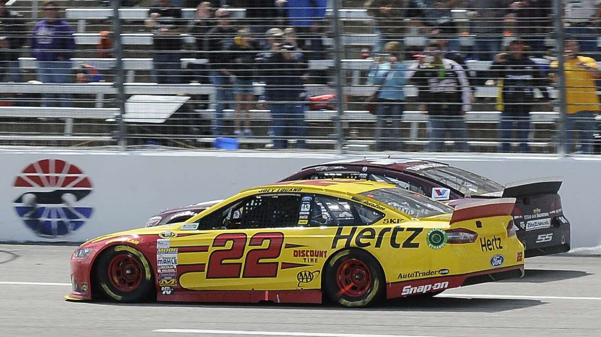 Last-lap pass for Logano to get Cup win at Texas