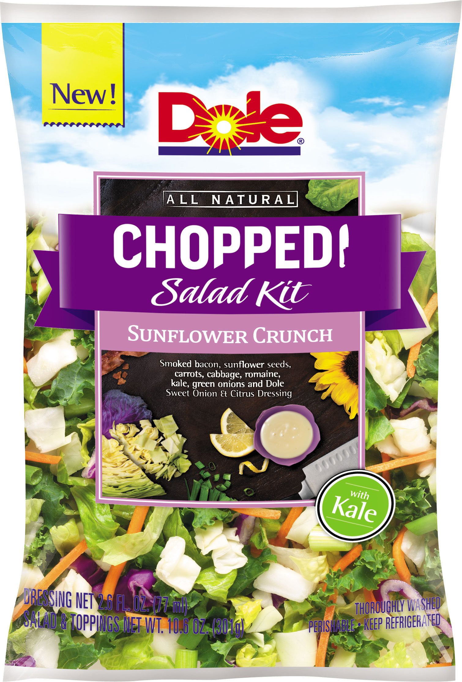 Dole Adds Even More Flavor Variety to Its Popular Chopped Salad Line