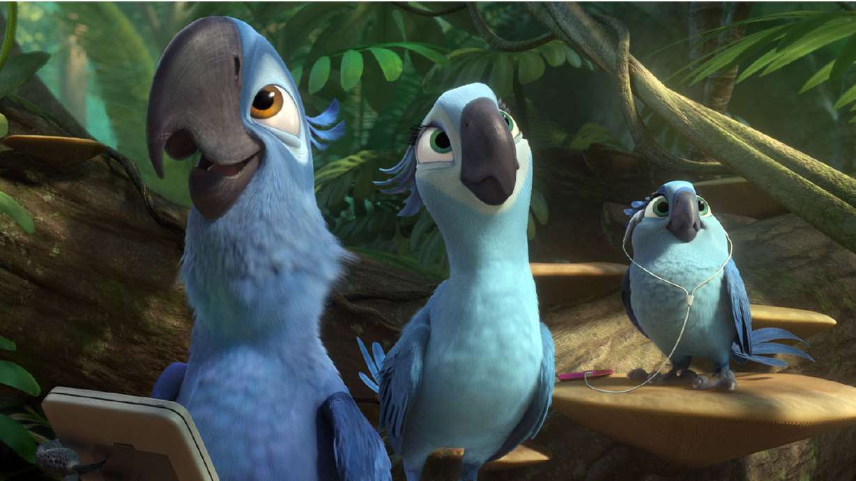 Review: 'Rio 2' dazzling but overloaded