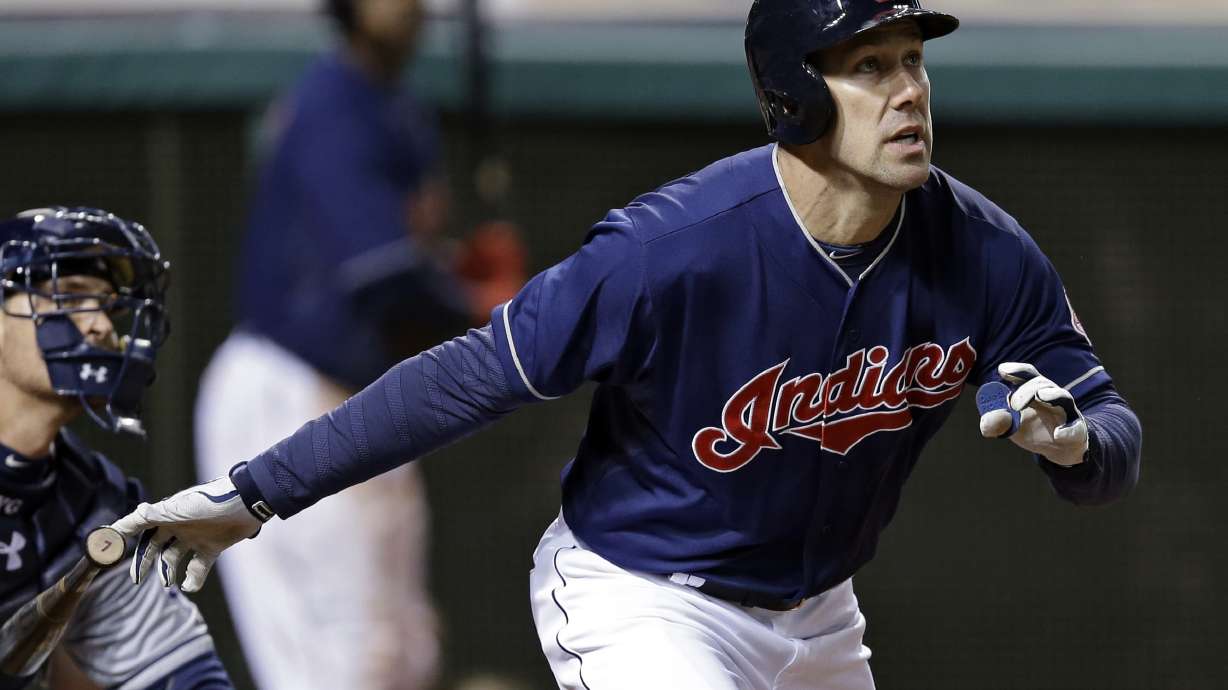 Murphy drives in 4, Indians beat Padres 8-6