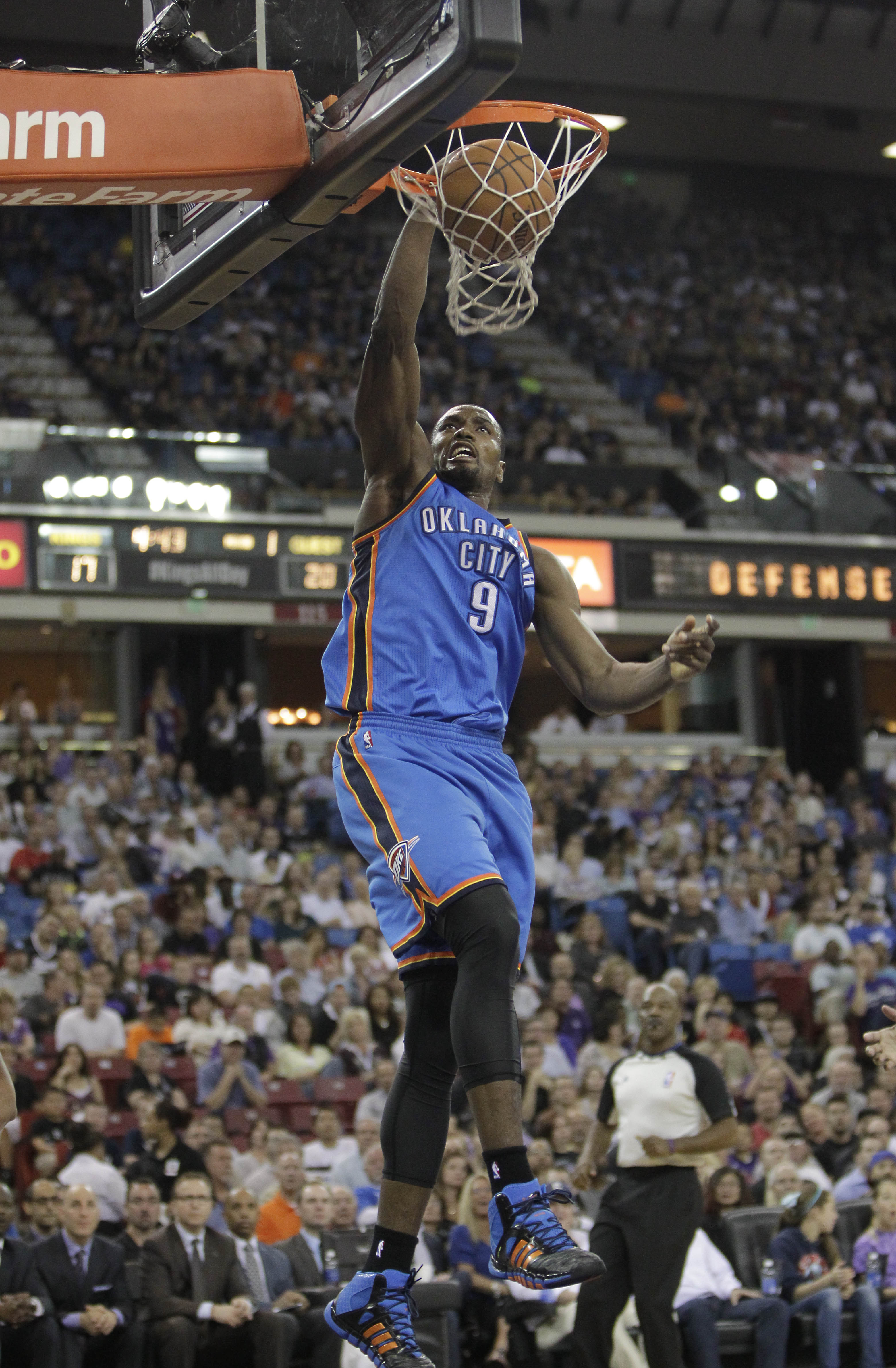 Thunder beat Kings 107-92 as Durant's streak ends