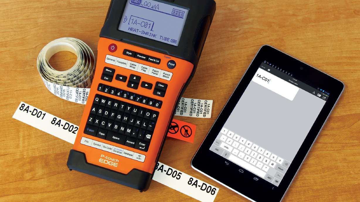 Brother Mobile Solutions Introduces Next Generation P-touch EDGE® Wireless Industrial Handheld Labeling Tool