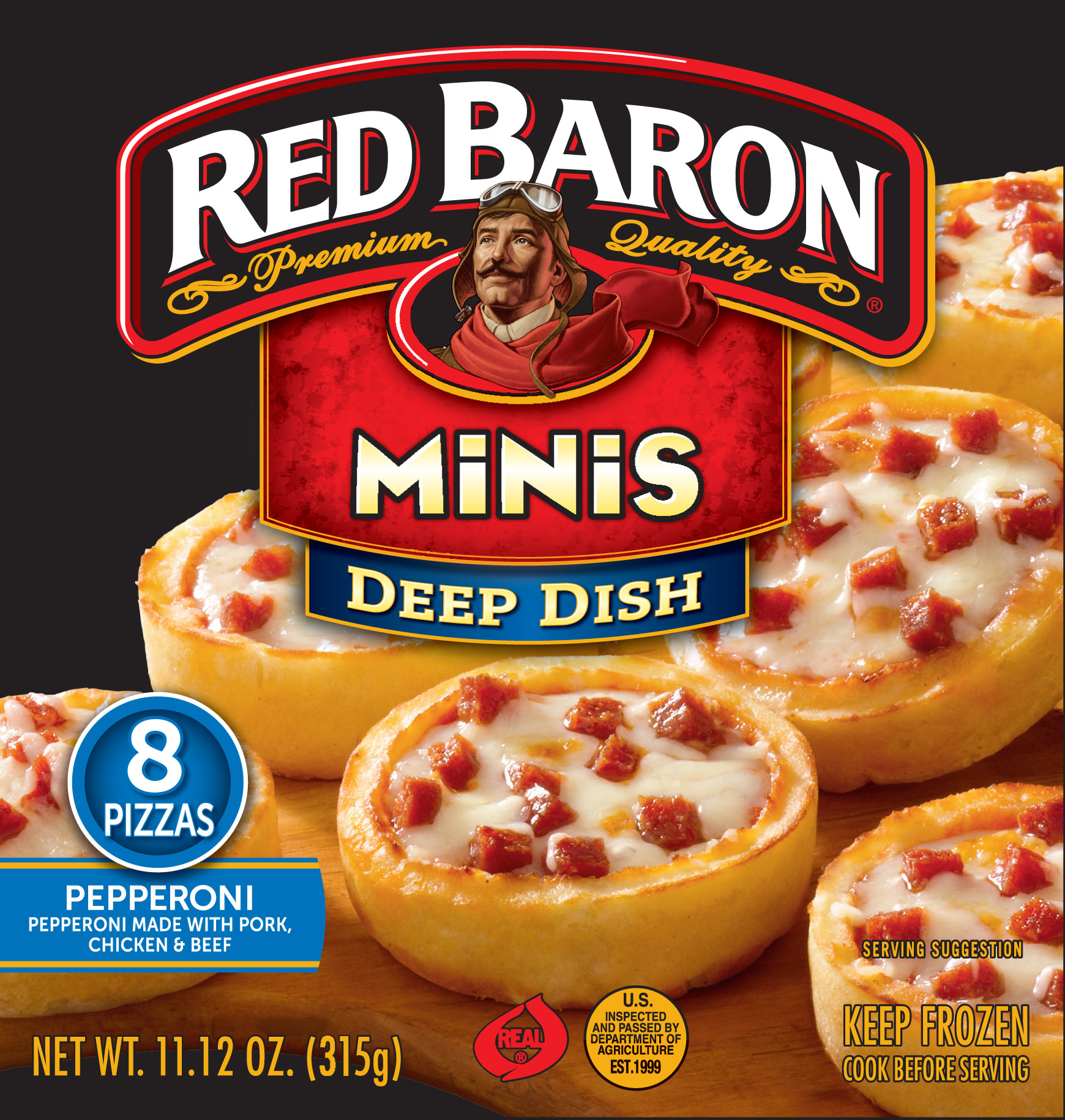 Red Baron Pizza Unveils New Deep Dish Minis, Satisfying the Busy Family's Craving for Convenience and Flavor