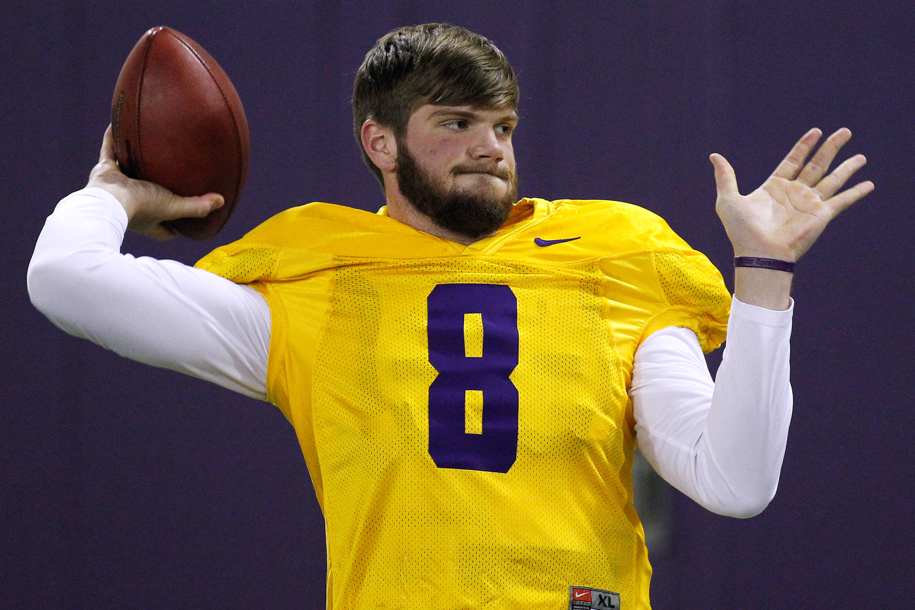 Mettenberger works out hard at LSU pro day