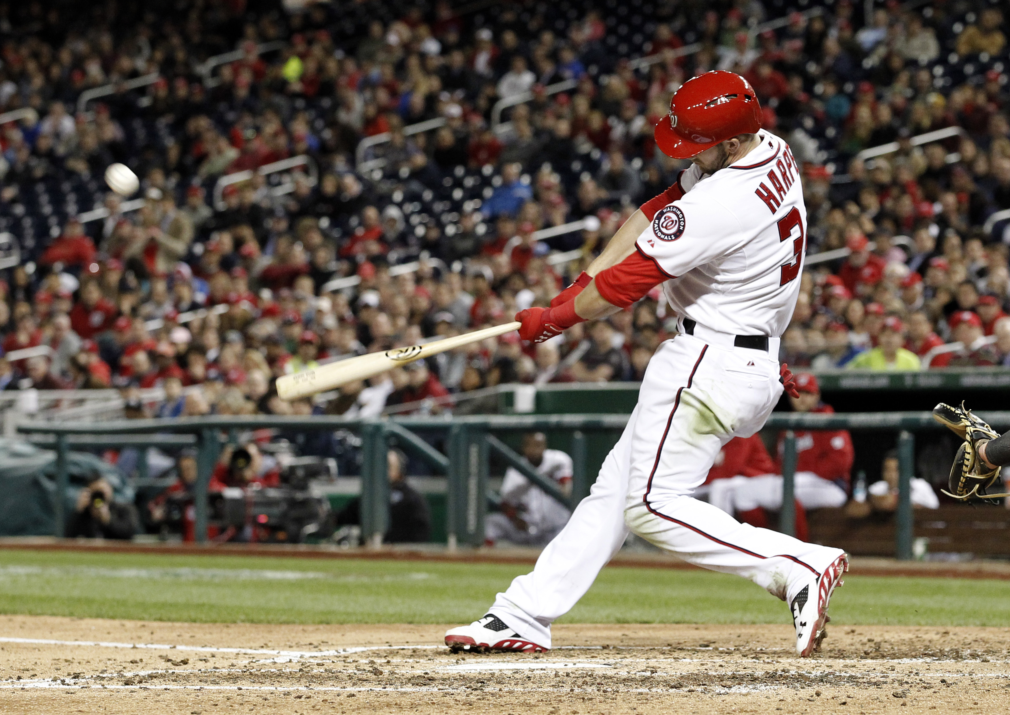 Werth's grand slam leads Nats past Marlins 10-7