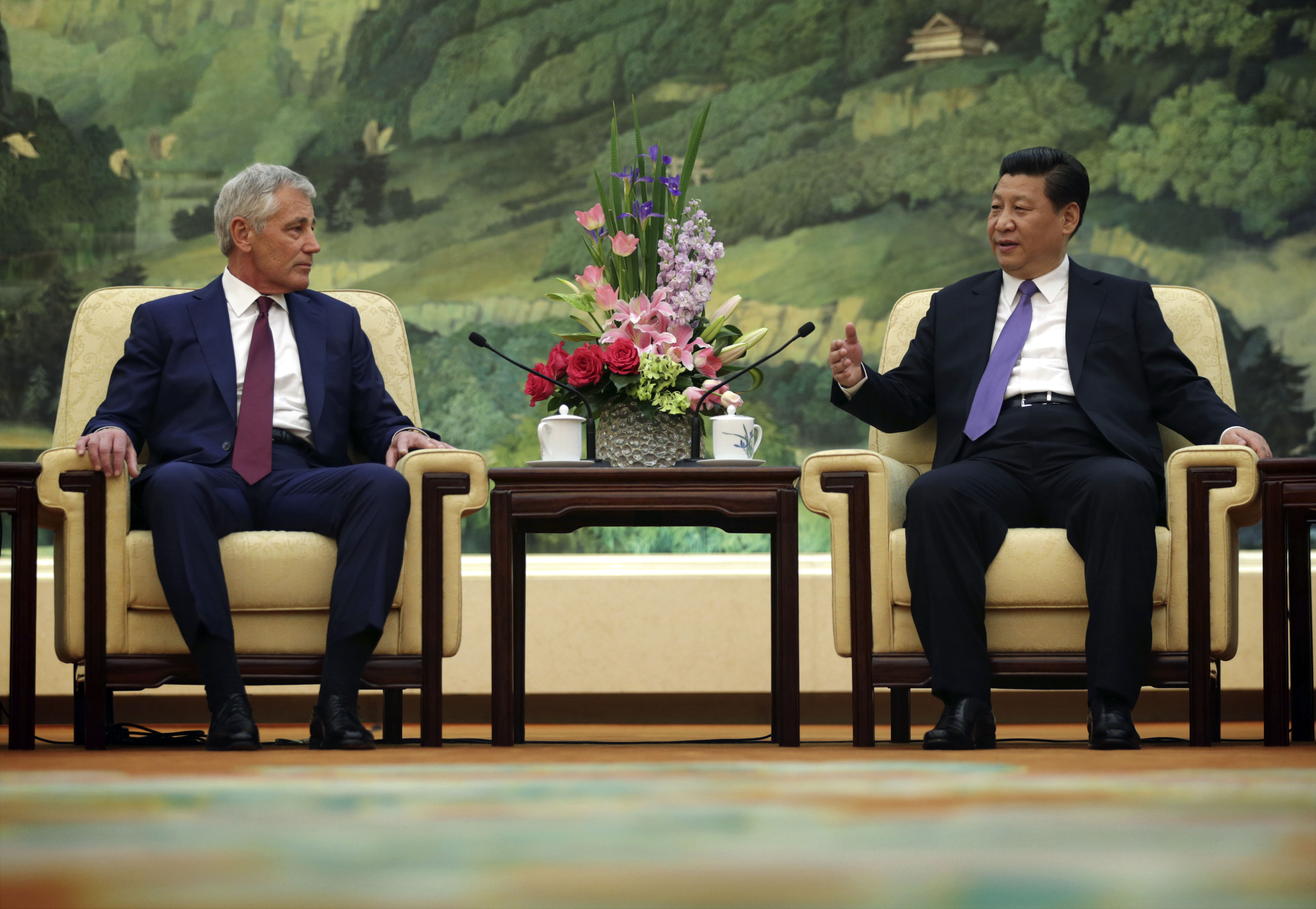 Hagel seeks to increase ties with Mongolia