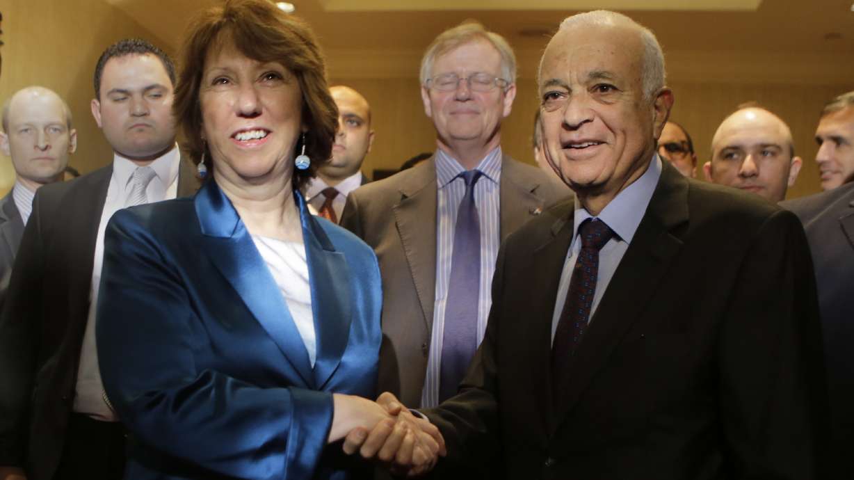 AP Interview: Arab League chief backs peace talks