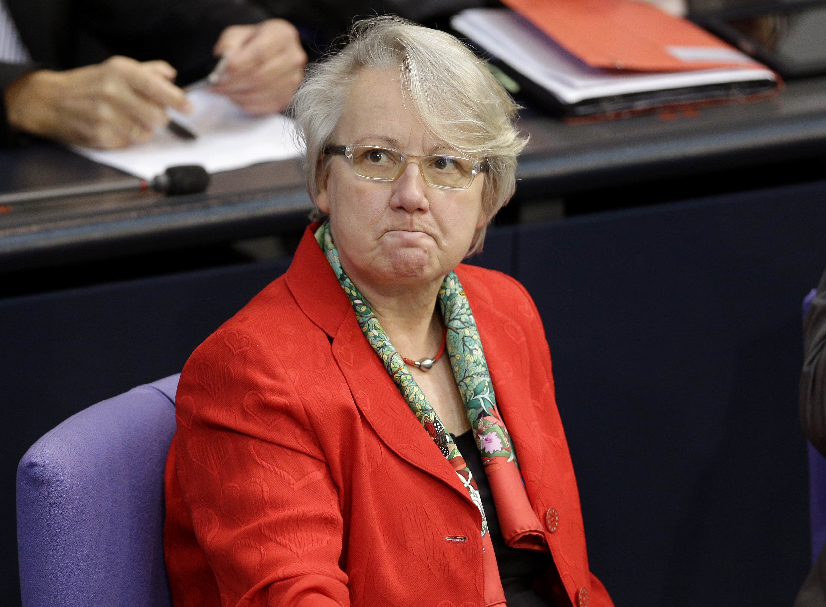 German ex-minister gives up fight for doctorate