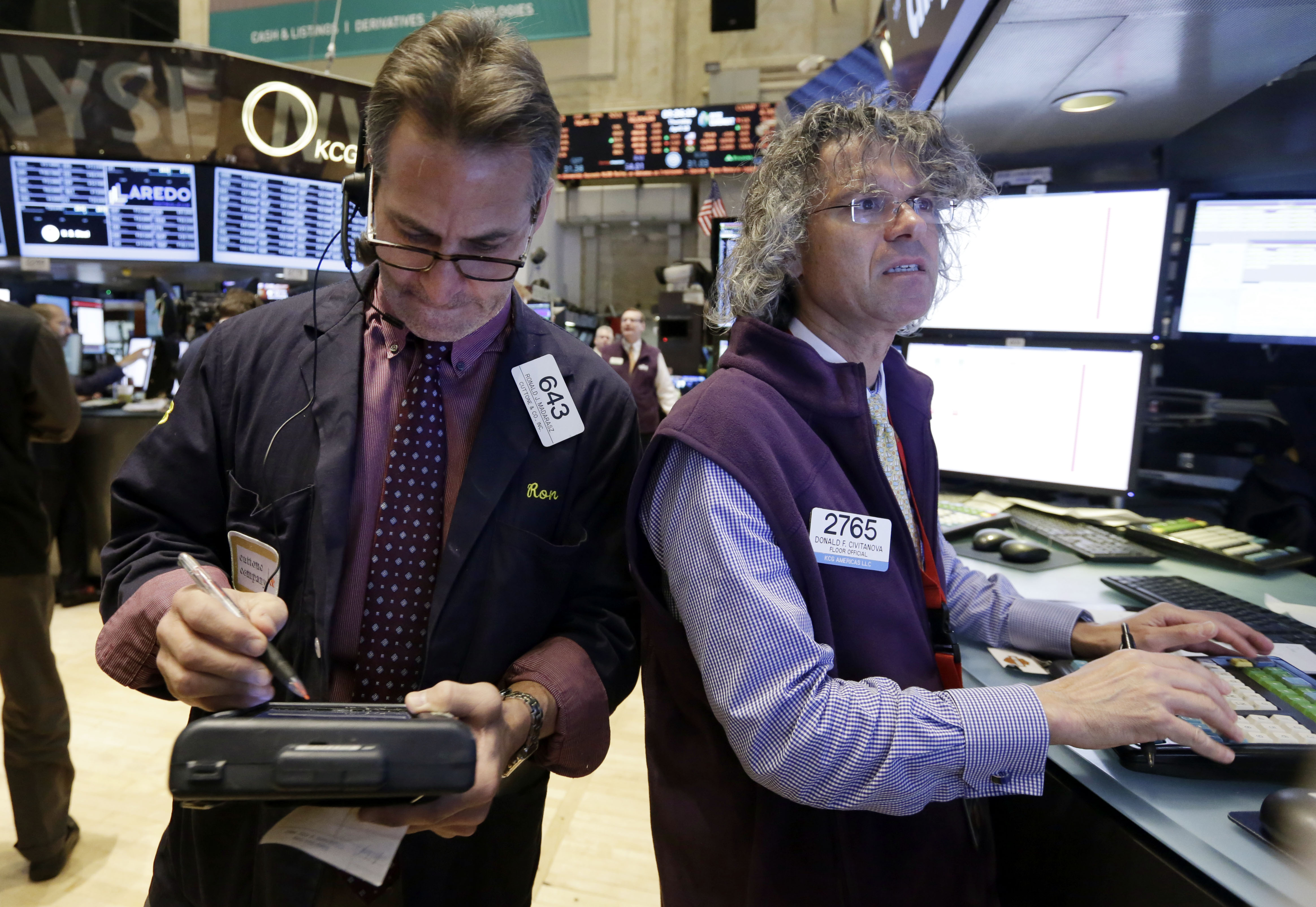 Stocks take another tumble; eBay heads lower