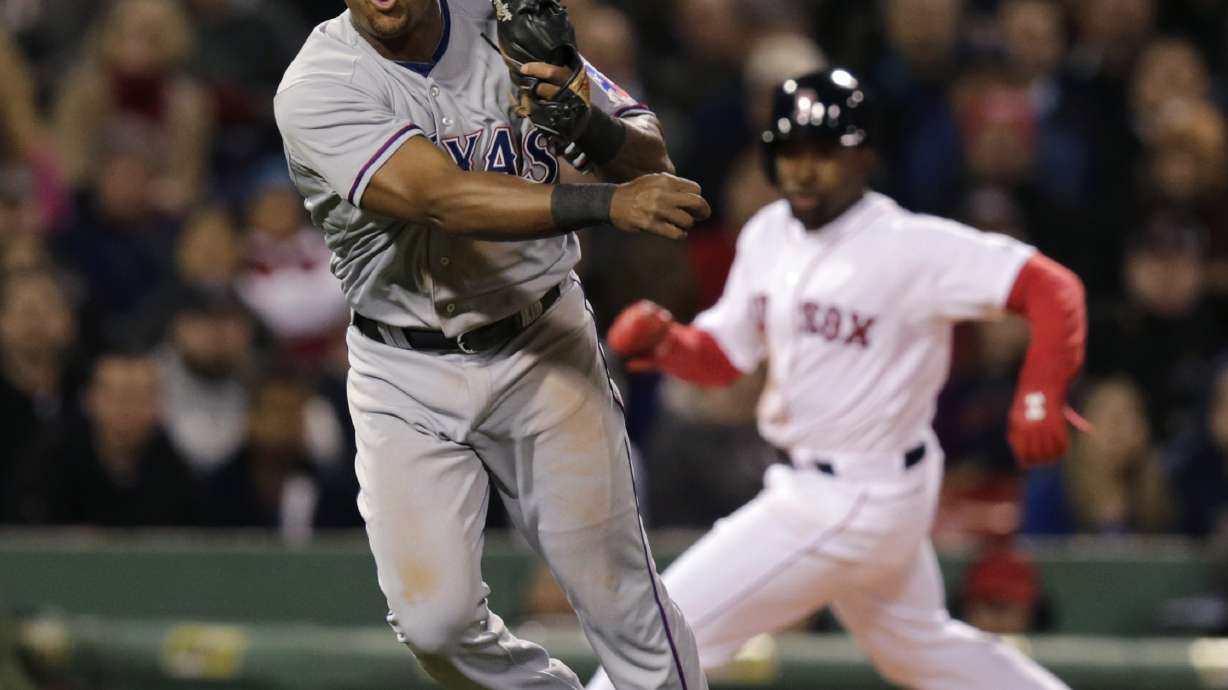 Rangers 3B Beltre has mild left quad strain