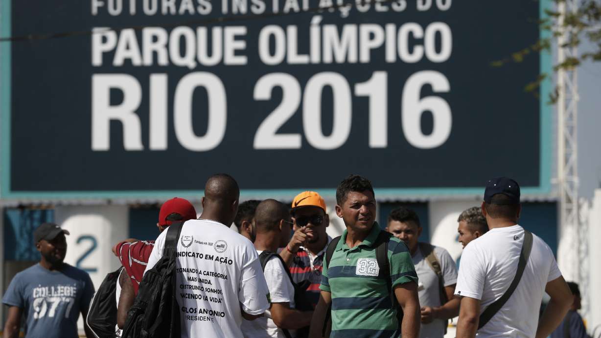 Rio mayor says workers must make up lost time