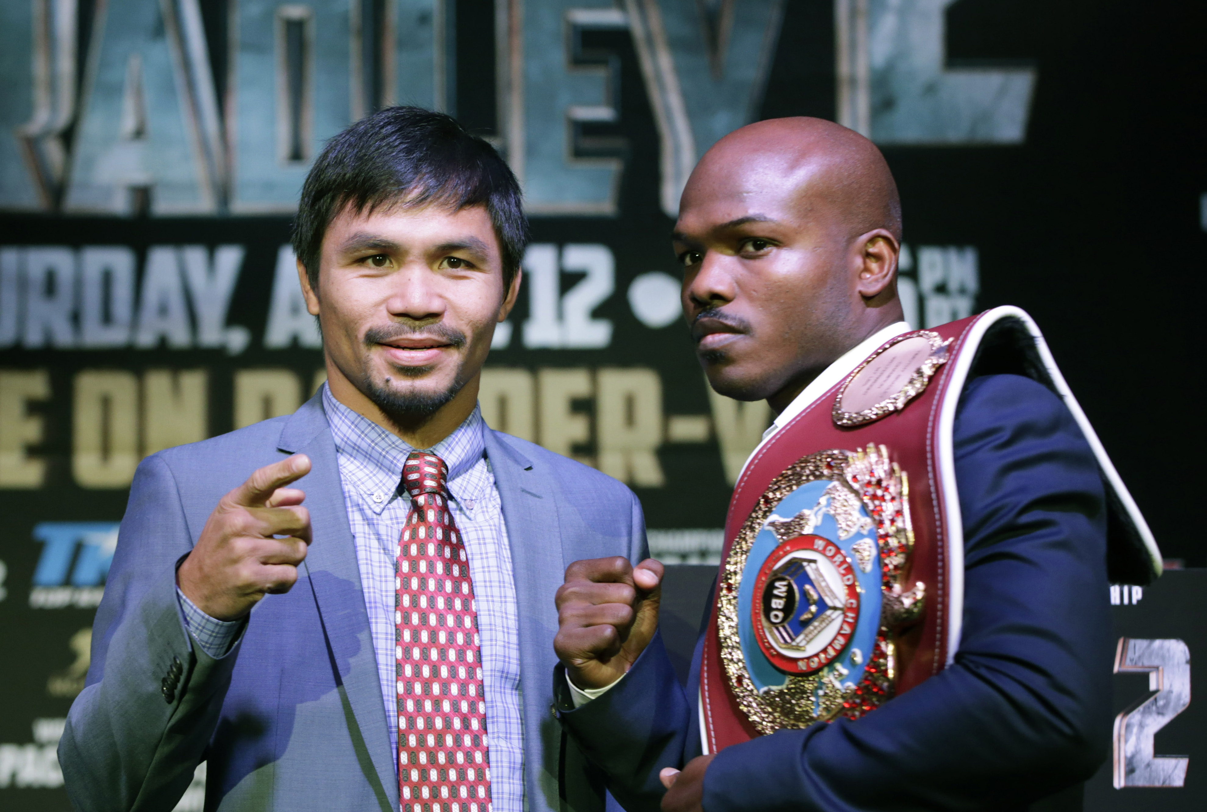 Bradley, Pacquiao look for decisive win in rematch