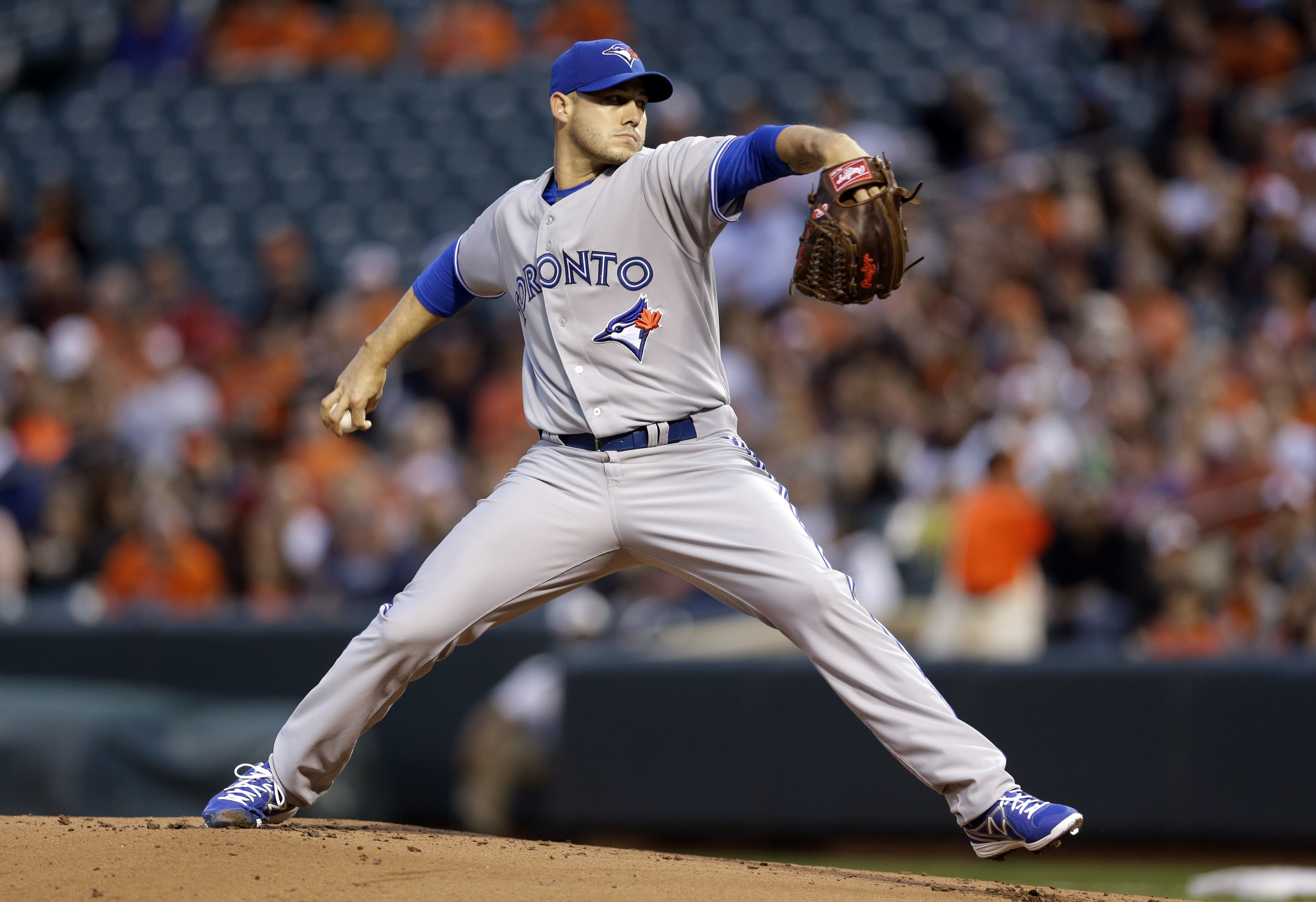 McGowan leads Blue Jays past erring Orioles 2-0