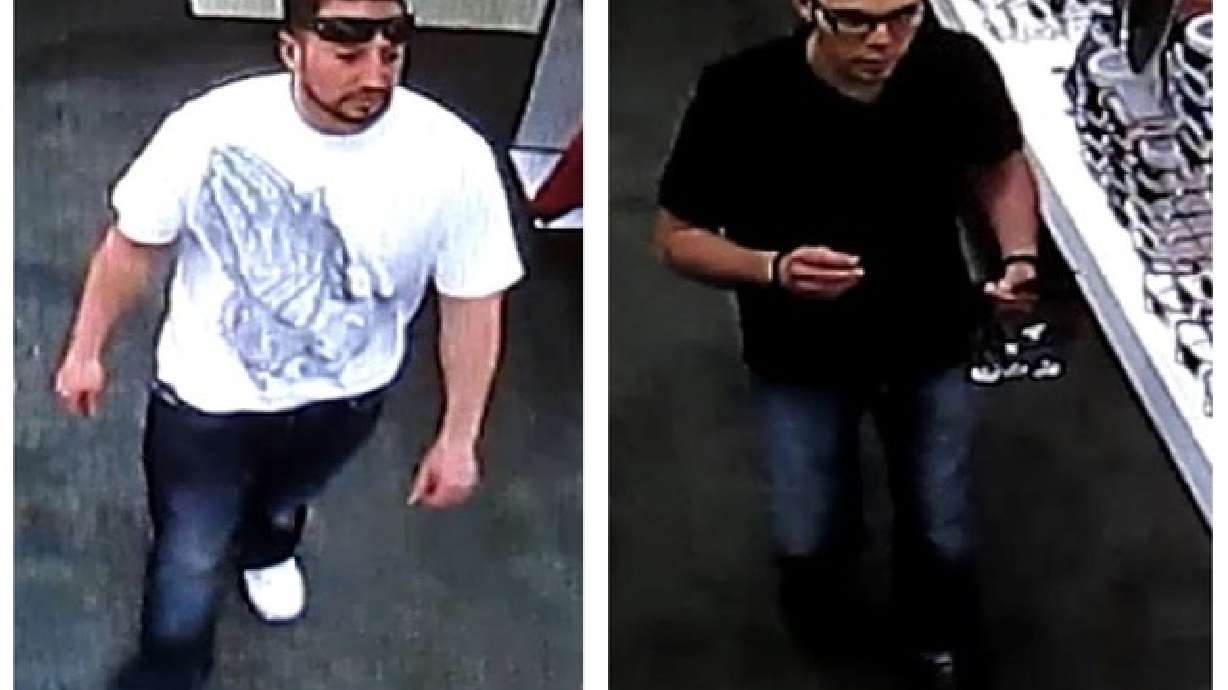 Police asking for public's help in identifying sunglasses thieves