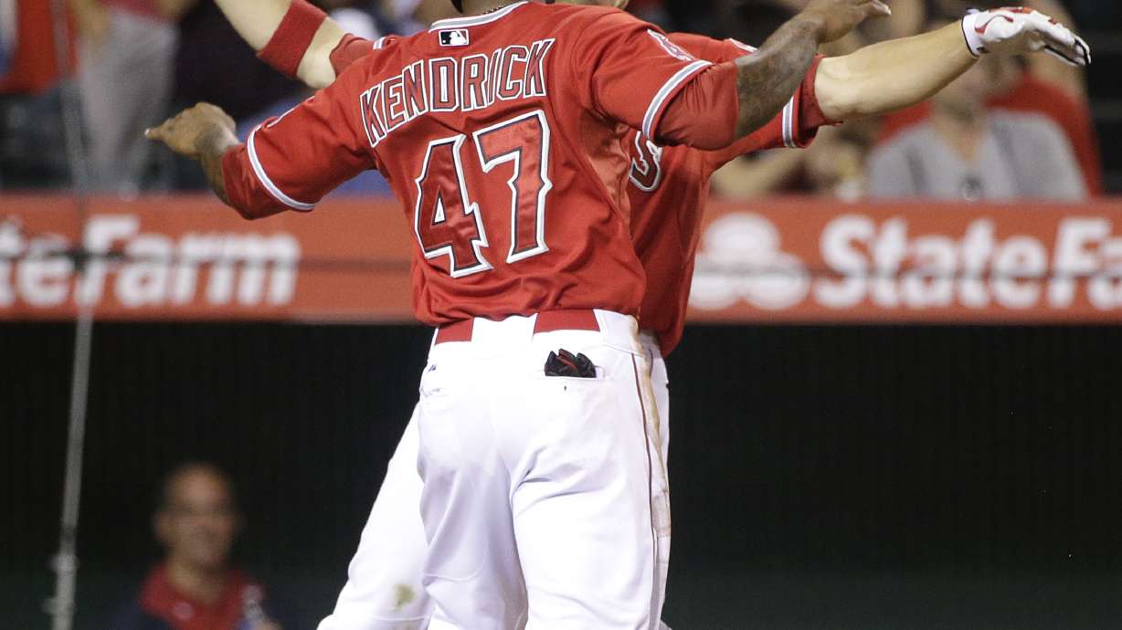 Angels beat Mets 5-4 on hit batter in 11th inning