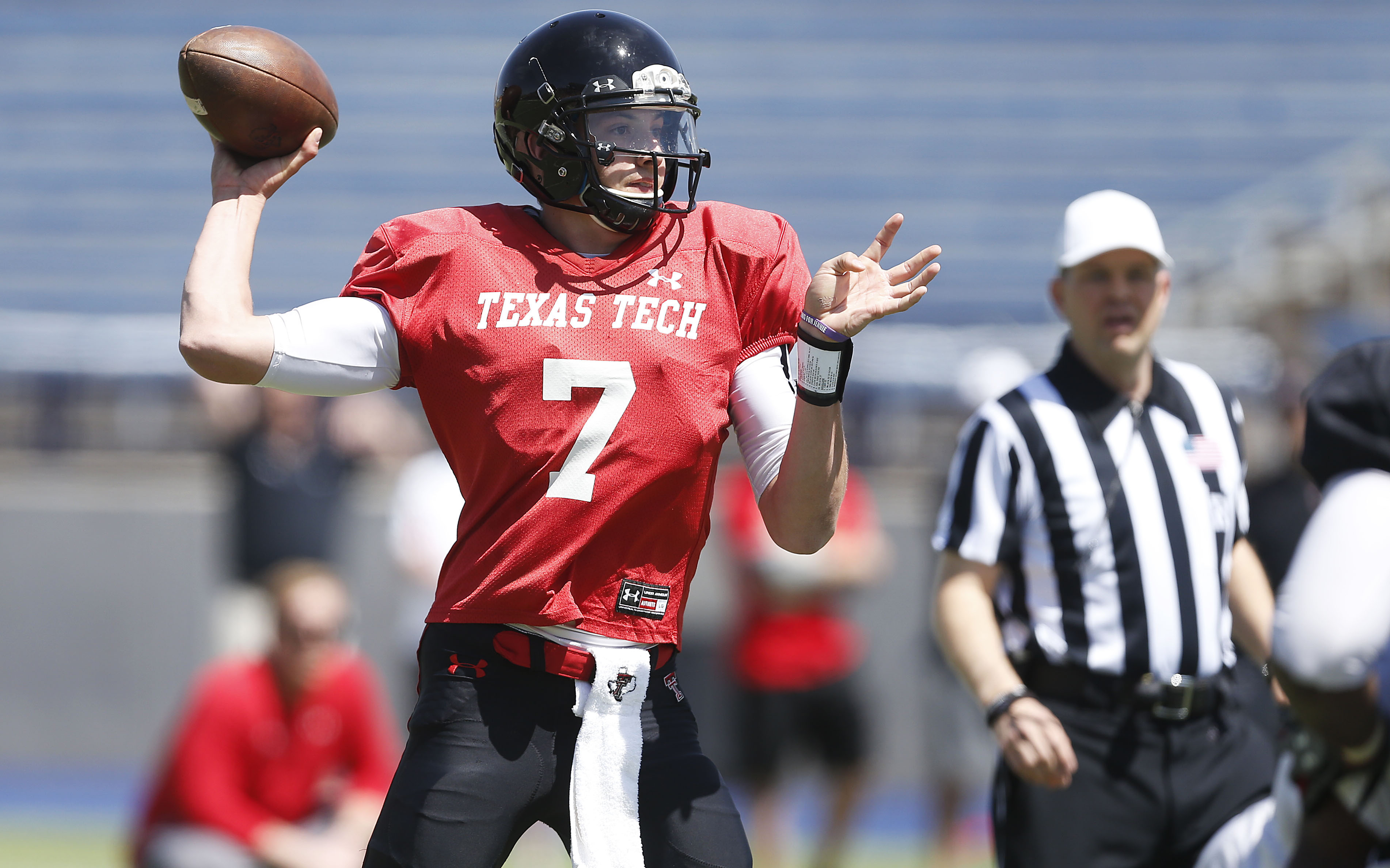 Kingsbury: QB Webb will start for Texas Tech