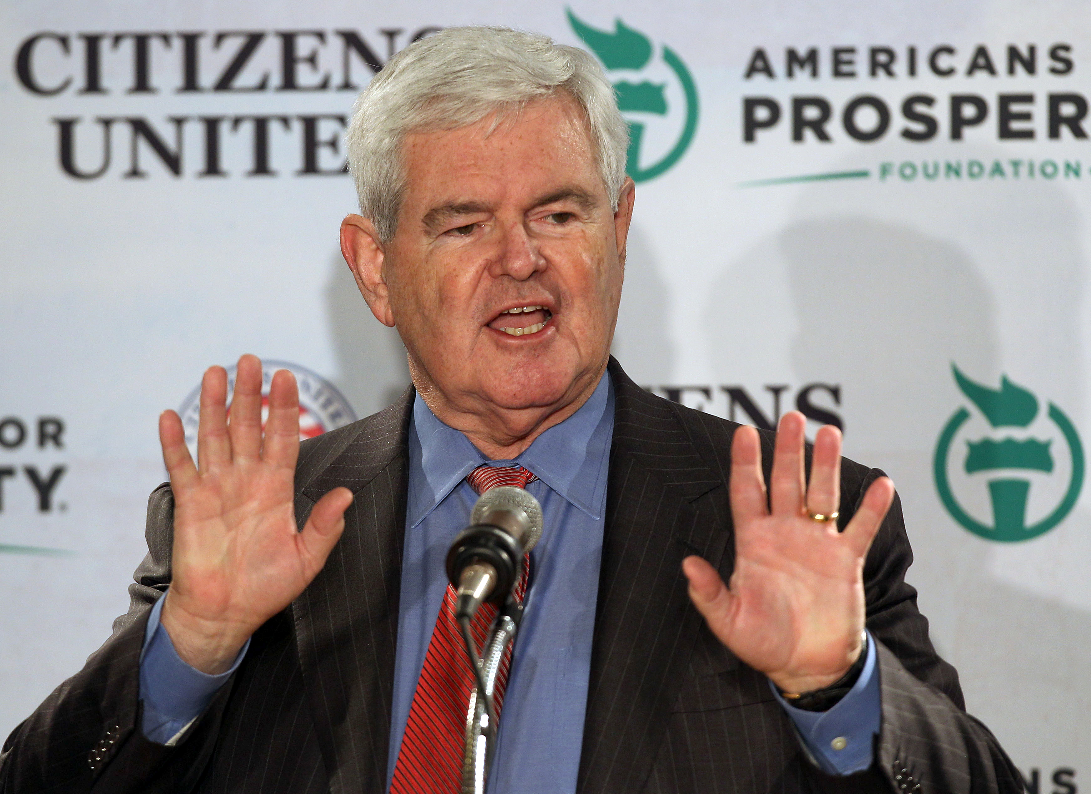 Gingrich blasts 'ideologues' behind health law